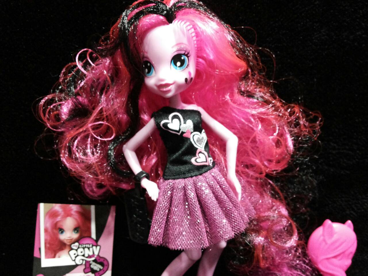 My Little Pony Equestria Girls Pinkie Pie Doll Only@Target Exclusive Version มายลิตเติ้ลโพนี่แท้มือสองสภาพดีมากๆ