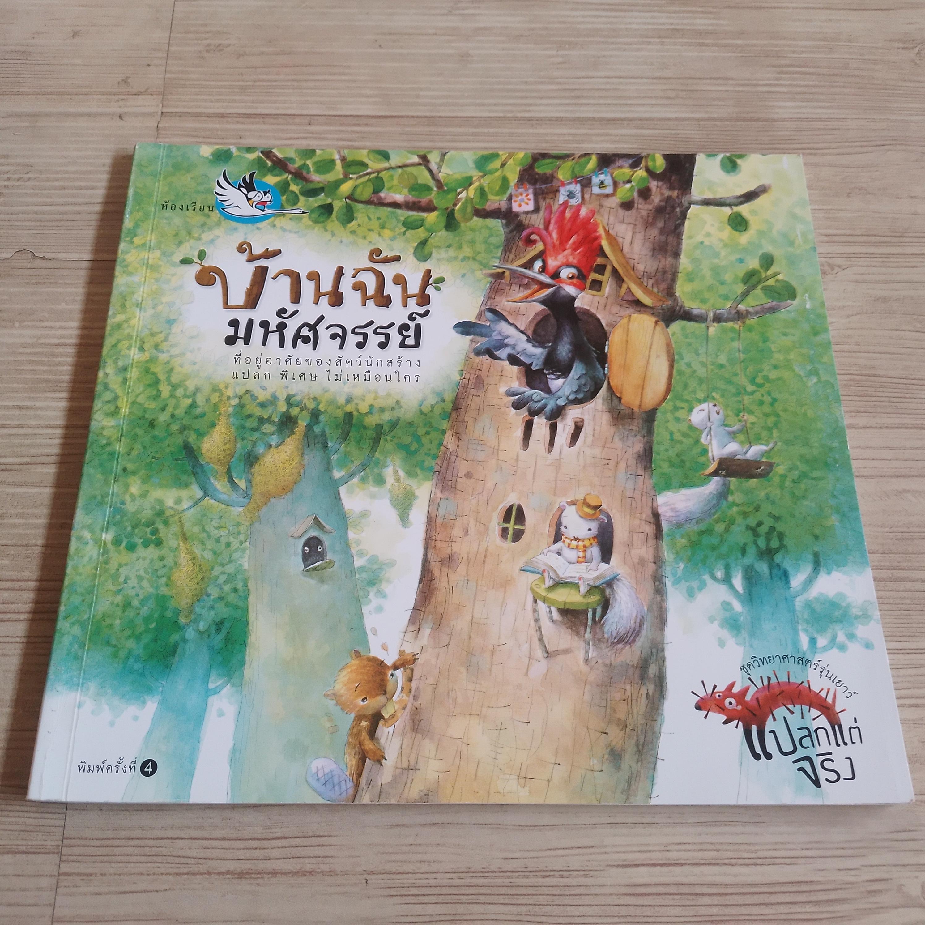 หนังสือชุดวิทยาศาสตร์รุ่นเยาว์ แปลกแต่จริง บ้านฉันมหัศจรรย์ โกศล ทองด้วงและคณะ ภาพ