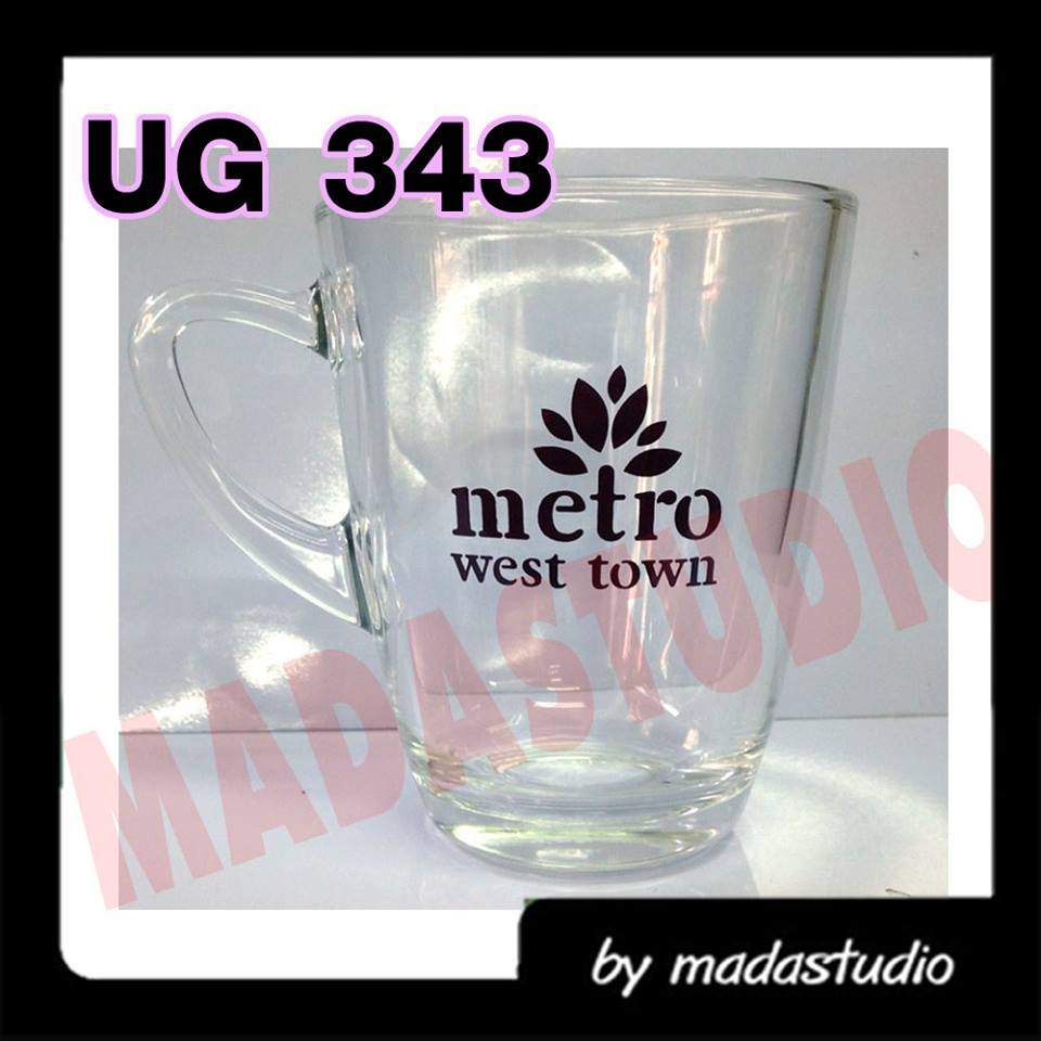 แก้วใสสกรีน UG-343 METRO