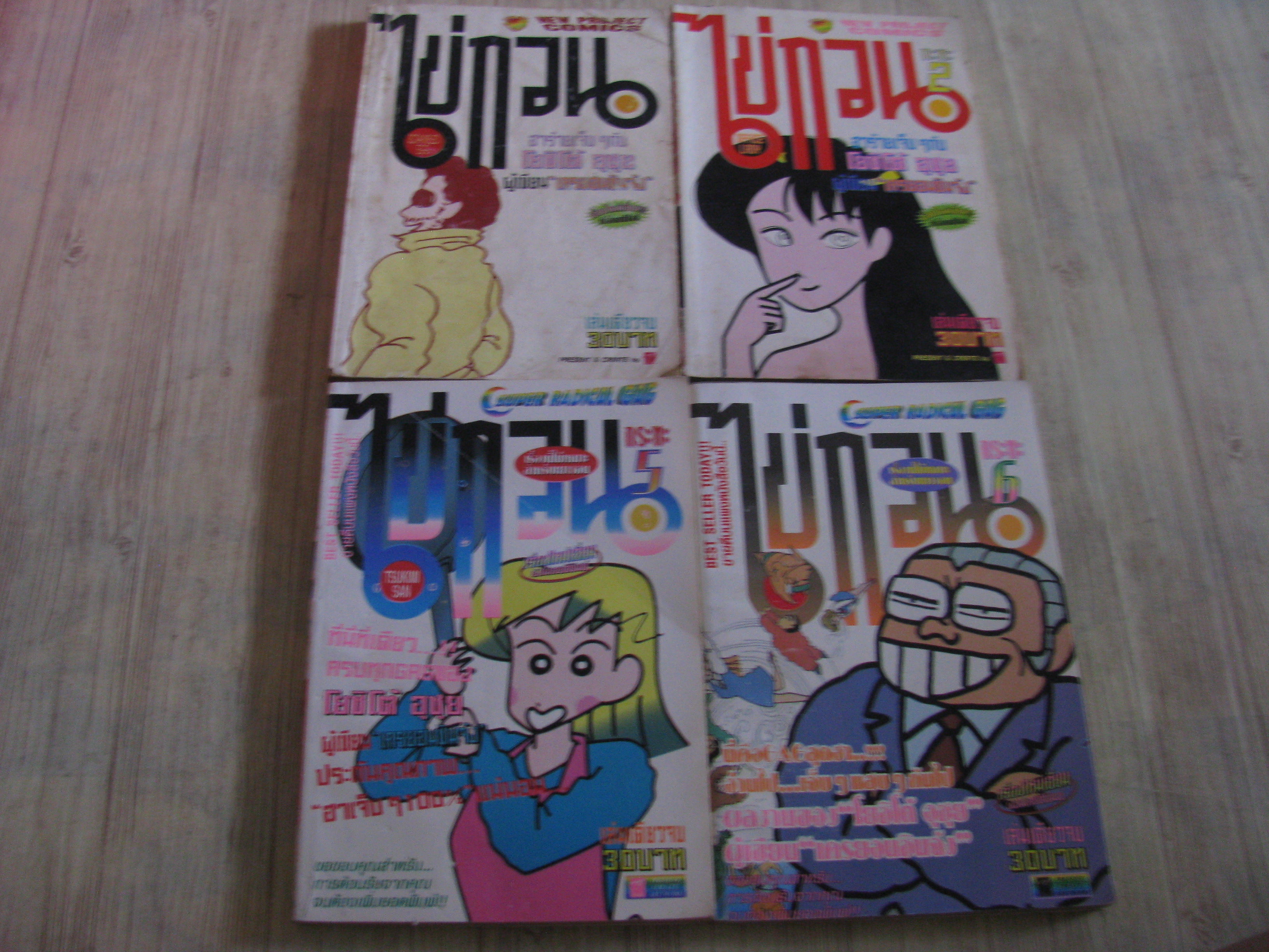 ไข่กวน ชุด เล่ม 1,2,5,6 เล่มเดียวจบ โยชิโต้ อิชุย เขียน***สินค้าหมด***