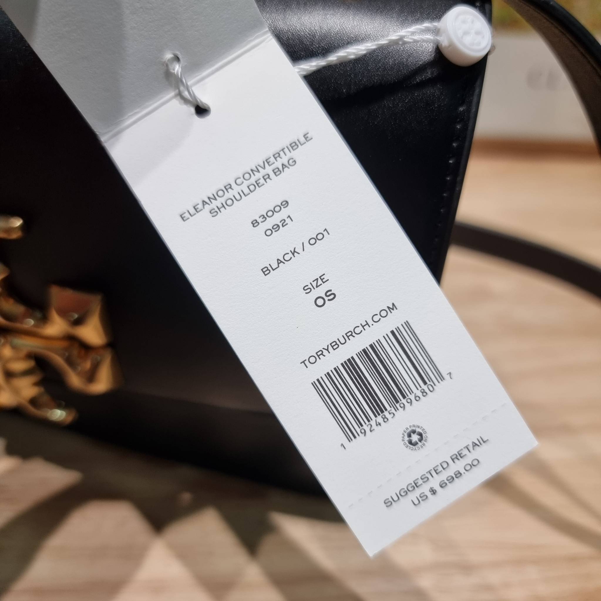 Tory Burch Bag / TORY BURCH ELEANOR CONVERTIBLE SHOULDER BAG รุ่นยอดนิยม กับไซส์ใหม่ ใหญ่จุคุ้ม! กระเป๋าสะพายข้าง ดีไซน์อยู่ทรง เรียบหรู! ผู้ดีกว่าใคร