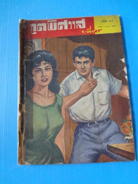 ภูตพิศวาส เล่ม 14 โดย ระพีพร (กระดาษมีรอยขาด สันหนังสือติดสก๊อตเทป)