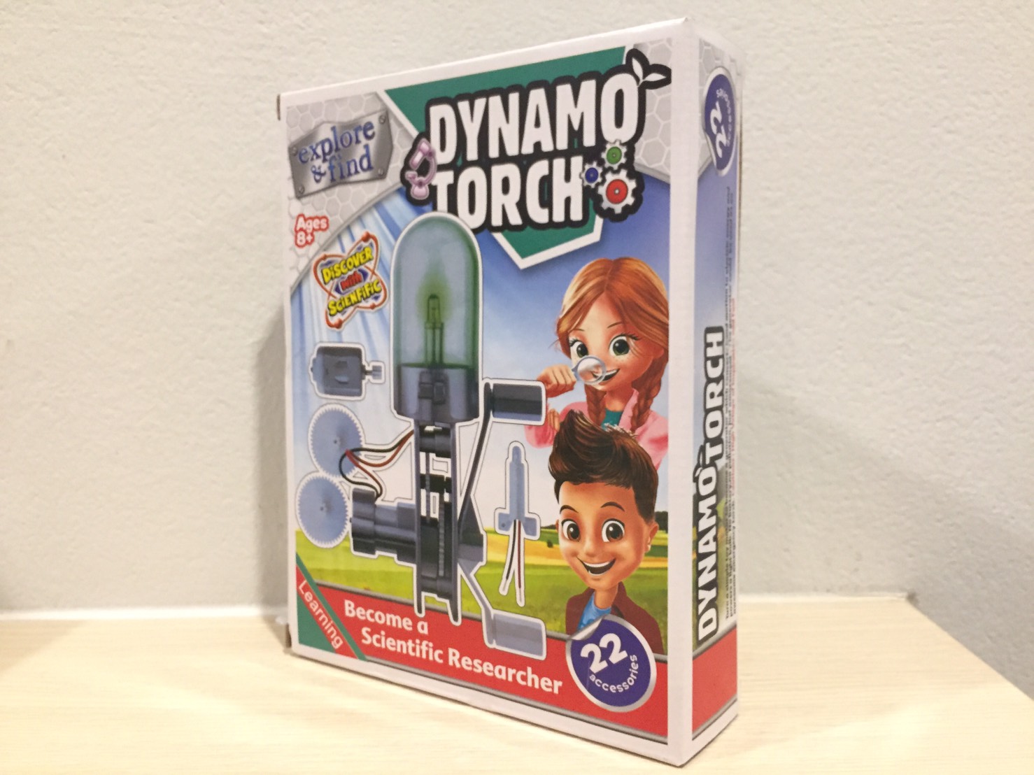 ชุดประดิษฐ์หลอดไฟไดนาโม(Dynamo Torch)