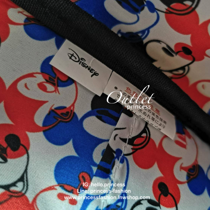 ส่งความน่ารัก! ANELLO x Disney Collection MINI DT-G006 กระเป๋าสะพายเป้ Limited คอลเลคชั่นดิสนีย์ขนาดมินิกำลังดี วัสดุ Polyester100% ด้านหน้ามีโลโก้และช่องซิป ด้านหน้าและด้านข้างพิมพ์ลายมิกกี้โดดเด่น มี Pocket ใส่ขวดน้ำซ้ายขวา ด้านหลังมีช่องซิปสะดวกใช้ภายใ