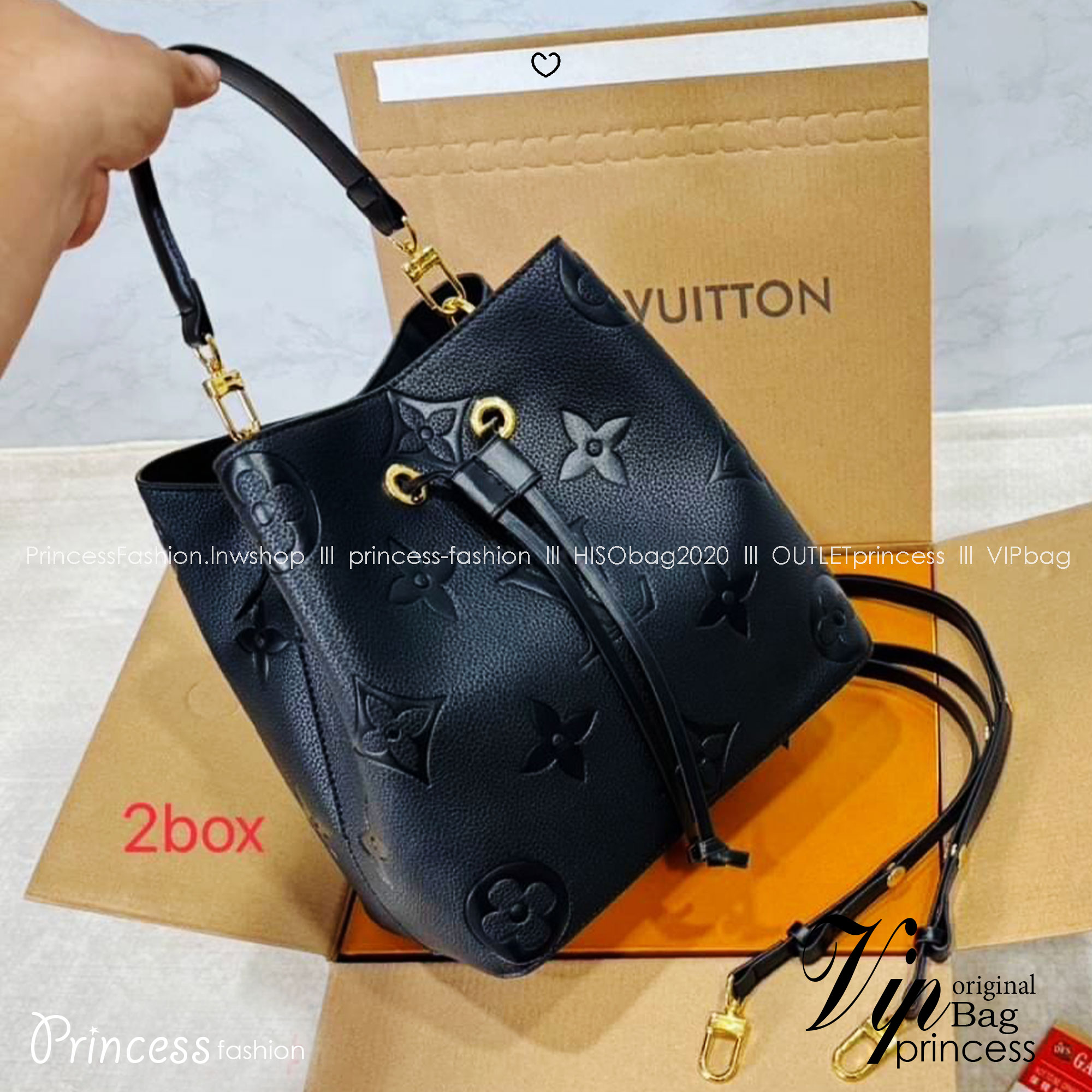 LV NeoNoe MM Monogram Flower กระเป๋าสะพายทรงบัคเก็ตเสน่ห์ชวนหลงใหล อีกหนึ่งรุ่นท็อปฮิต ที่ไม่มีไม่ได้จริงๆ