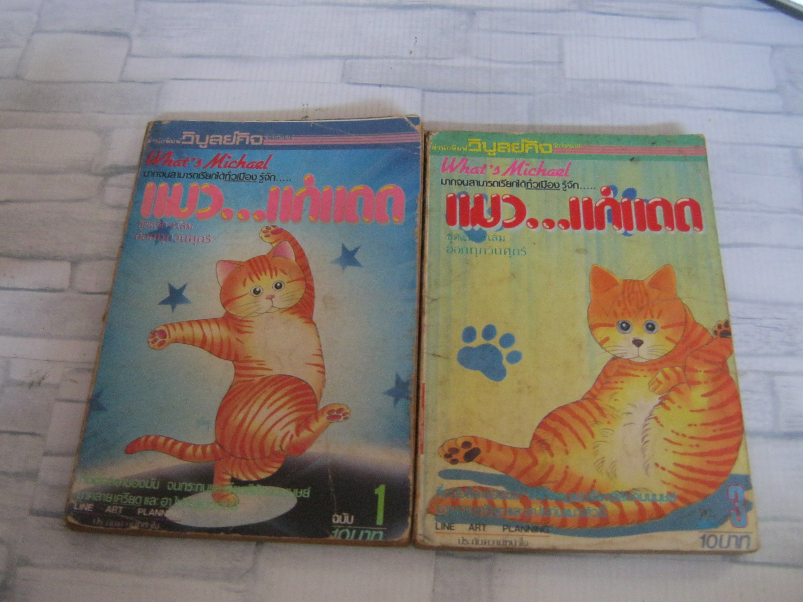 แมวแก่แดด ชุด เล่ม 1,3***สินค้าหมด***