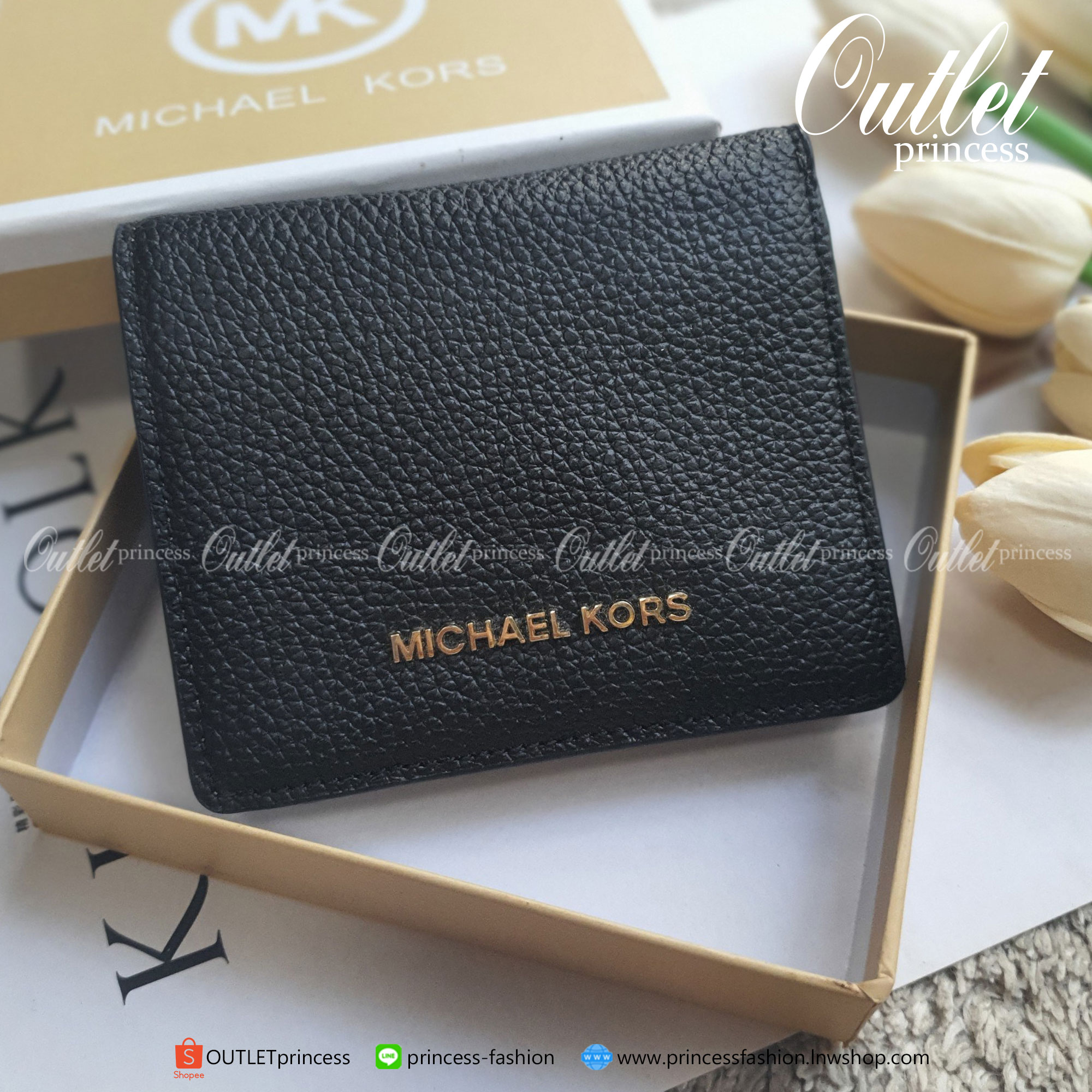 MICHEAL KORS SMALL WALLET กระเป๋าสตางค์สุดคลาสสิค ขนาดกระทัดรัดเหมาะกับการพกพา