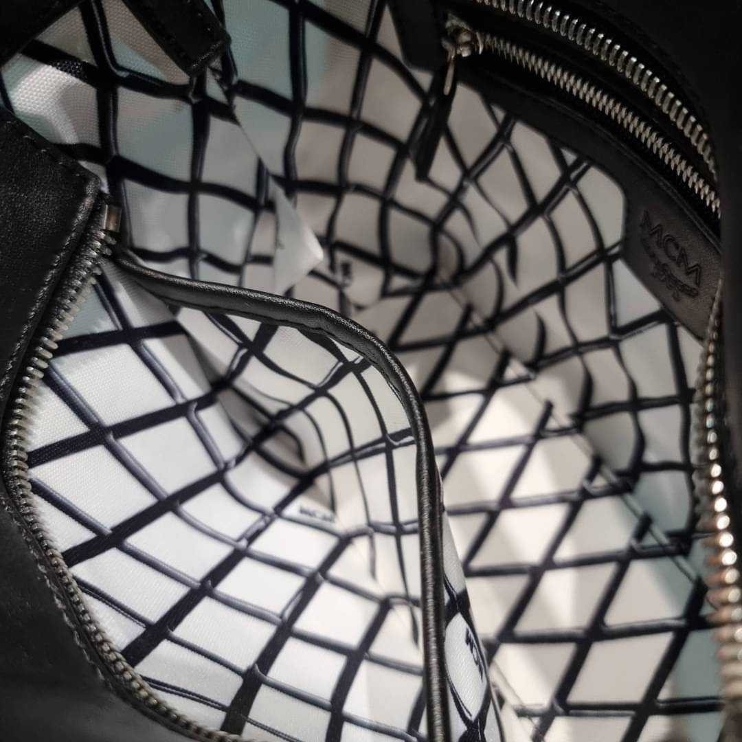 M.C.M MINI TONI SHOPPER IN VISETOS กระเป๋าถือ/สะพายข้าง ทรงโท้ทไซส์มินิ สวยคลาสสิค เกรดท็อปออริ 1:1 สลับแท้ ใช้งานต่างประเทศได้