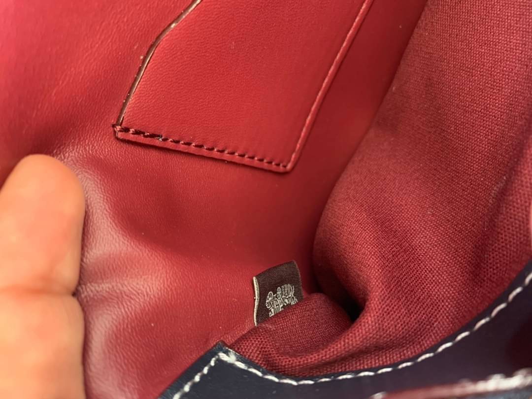 COACH RILEY TOP HANDLE 22 IN SIGNATURE CHAMBRAY