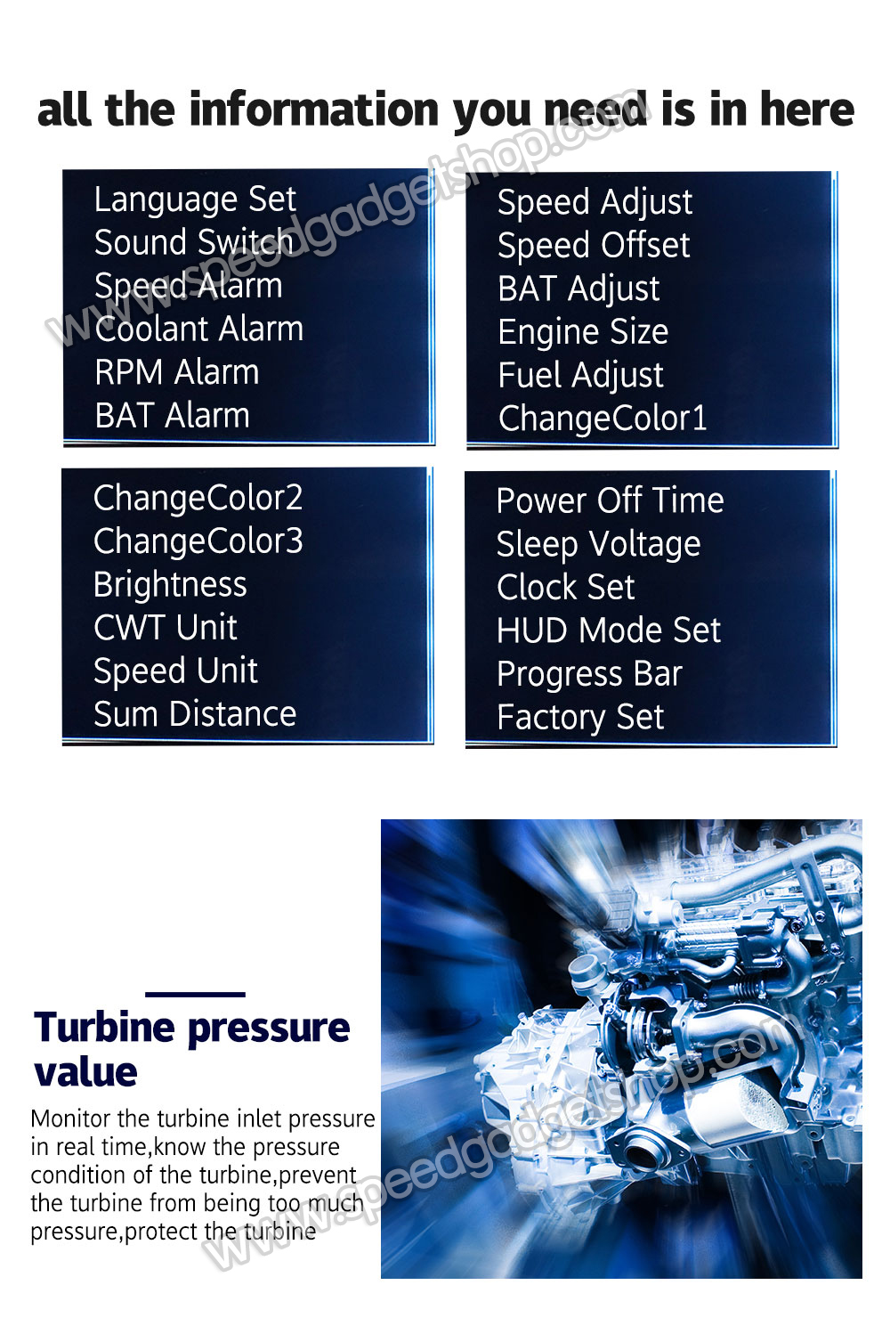 เกจวัด obd OBD2 Smart gauge Display Meter รุ่น P15 วัดความร้อนหม้อน้ำ วัดความเร็ว วัดรอบ วัดแบต นาฬิกาดิจิตอล มีเสียงเตือน ติดตั้งกับ port obd2 ไม่ต้องตัดต่อสายไฟ (อ่านโค้ด ลบโค้ด เครื่องยนต์ได้)