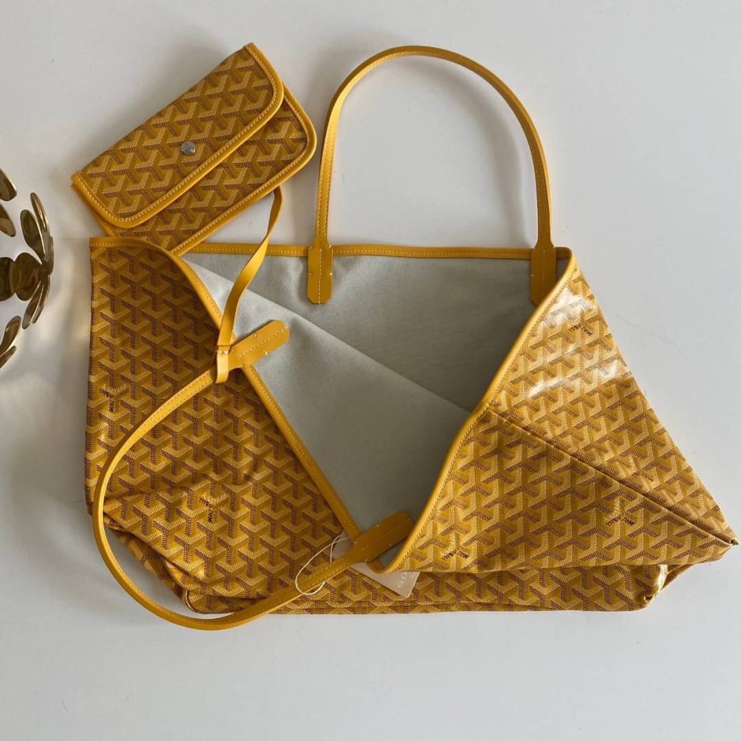 VIP 】หนังแท้ GOYARD SAINT LOUIS GM TOTE BAG กระเป๋าทรง SHOPPING ขนาดใหญ่กำลังดี สวยหรูคลาสสิคไม่มีเอ้าท์ ภายในโล่งกว้าง ใส่สัมภาระได้เยอะจุใจพร้อมส่งที่ไทยจองด่วนเลยค่ะ!