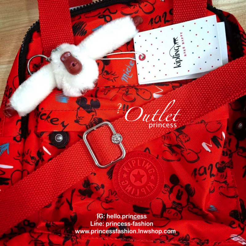 KIPLING 3 WAYS MINI BACKPACK ซับในตาราง 👍กระเป๋าสะพายรุ่นใหม่วัสดุ Nylon & Polyester 100% 👍หูหิ้วมีลายปั้มแบรนด์ 👍สายสะพายยาวเลื่อนปรับได้ถอดได้ 👍สามารถถือหรือสะพายได้ จะสะพายไหล่ สะพายเฉียง Crossbody หรือจะคล้องสายเป็นเป้ส