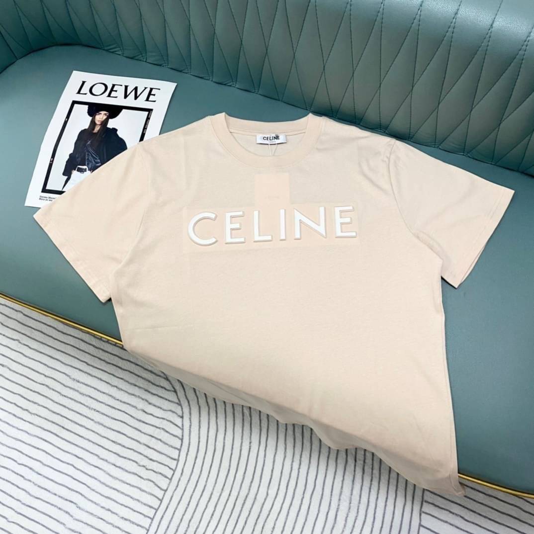 Celine T-Shirt / CL T-Shirts เสื้อยืดแบรนด์เนม เสื้อแบรนด์หรู เกรดออริจินอล สลับแท้ ภาพถ่ายจากงานจริง ใช้งานต่างประเทศได้