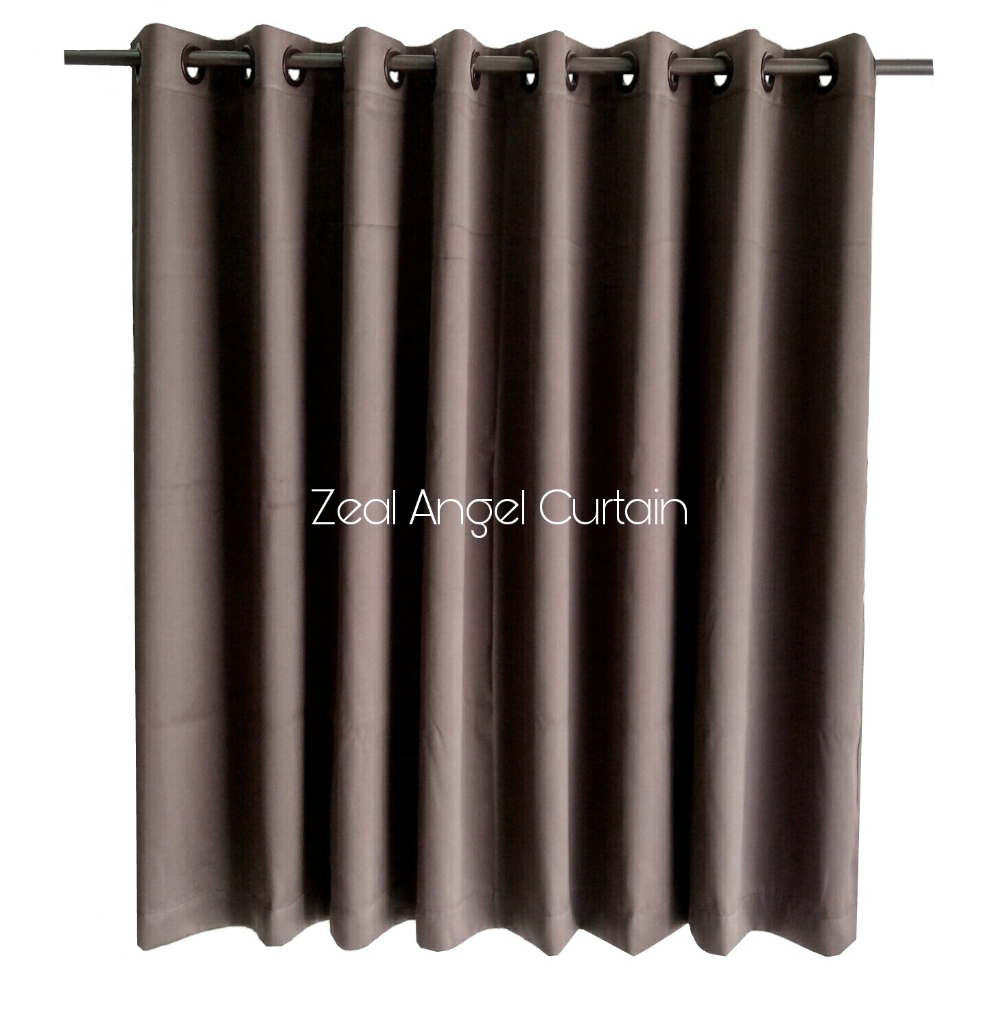ผ้าม่านก.270*ส.180ซม./ผืน รุ่นโมเดิร์น(Modern) สีโอ้คเข้ม no.50