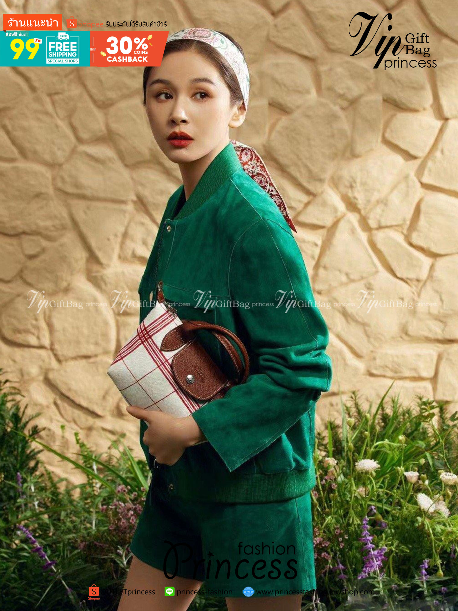 LONGCHAMP LE PLIAGE TORCHON Top handle bag - Red กระเป๋าถือขนาดเล็ก วัสดุผ้าฝ้าย อะไหลเงิน ตัดแต่งด้วยหนังวัวแท้ ผสมผสานแนวคลาสสิกแบบมินิมอลศิลปะการพับกระดาษแบบญี่ปุ่นดั้งเดิม