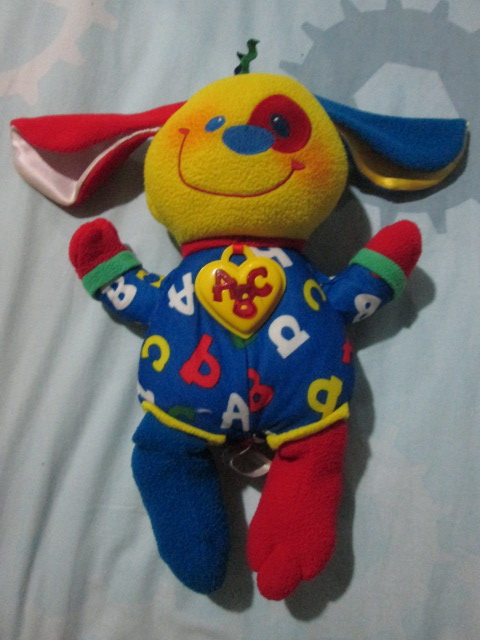 Fisher Price Baby Smartronics Alpha-Play Puppy Dog ABC ของเล่นมือสอง
