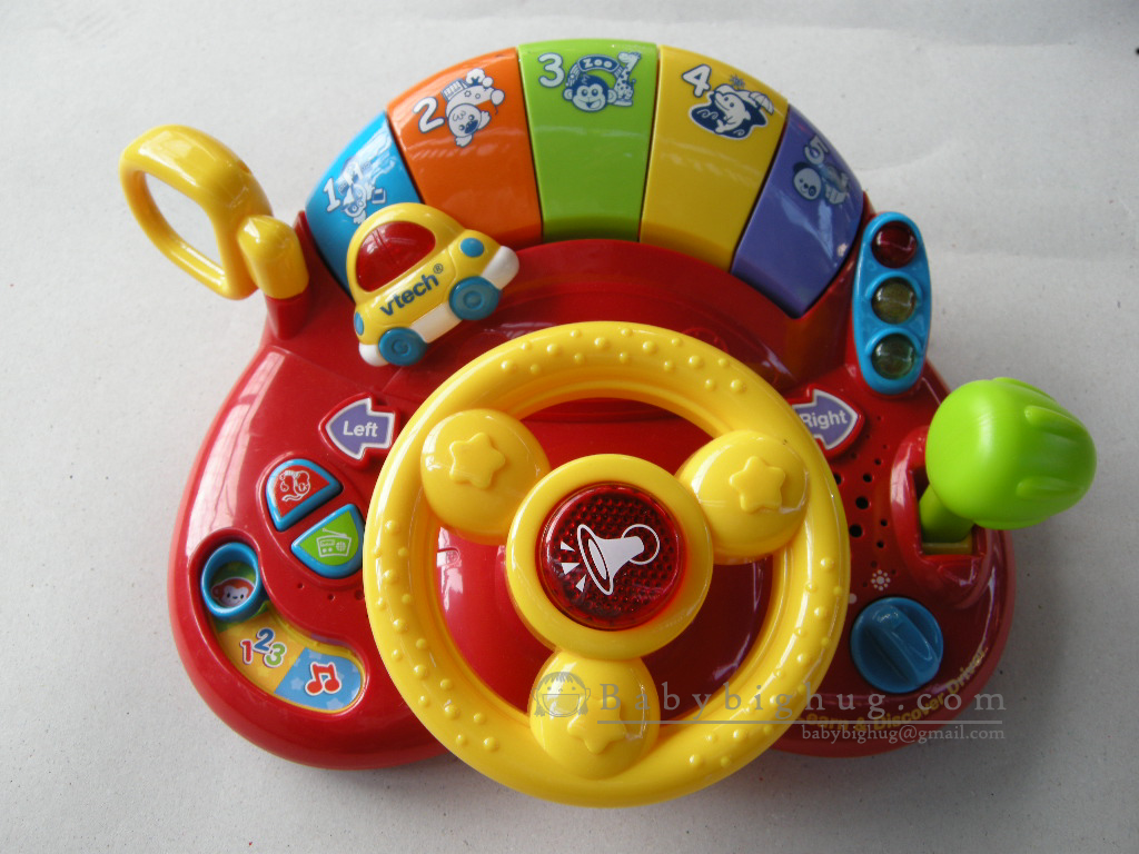 Vtech - Learn and Discover Driver พวงมาลัยหัดขับ (ของเล่นมือสอง)