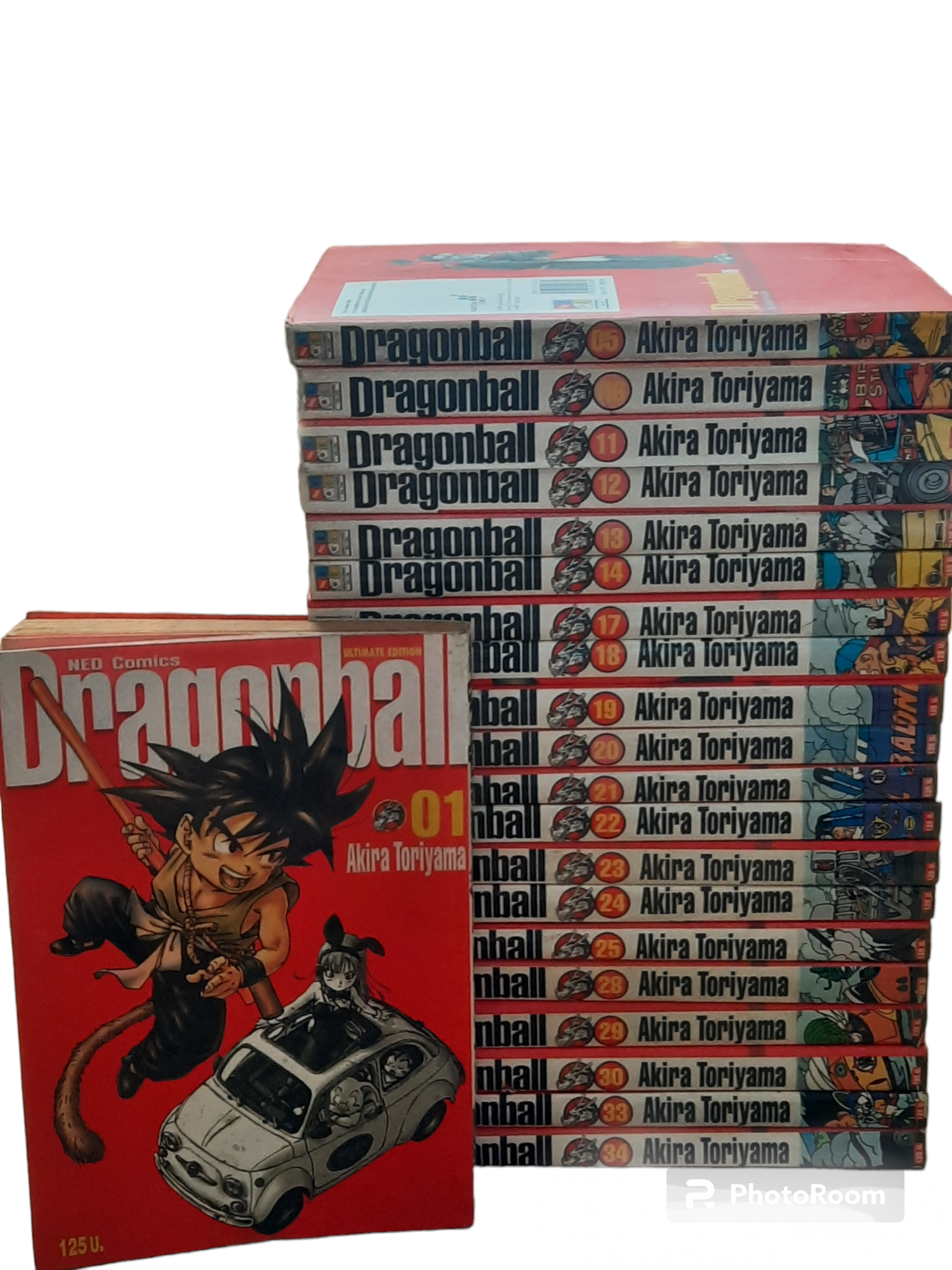 DRAGONBALL BIG BOOK ชุด เล่ม 1,5,6,11,12,13,14,17,18,19,20,21,22,23,24,25,28,29,30,33,34) 34 เล่มจบ