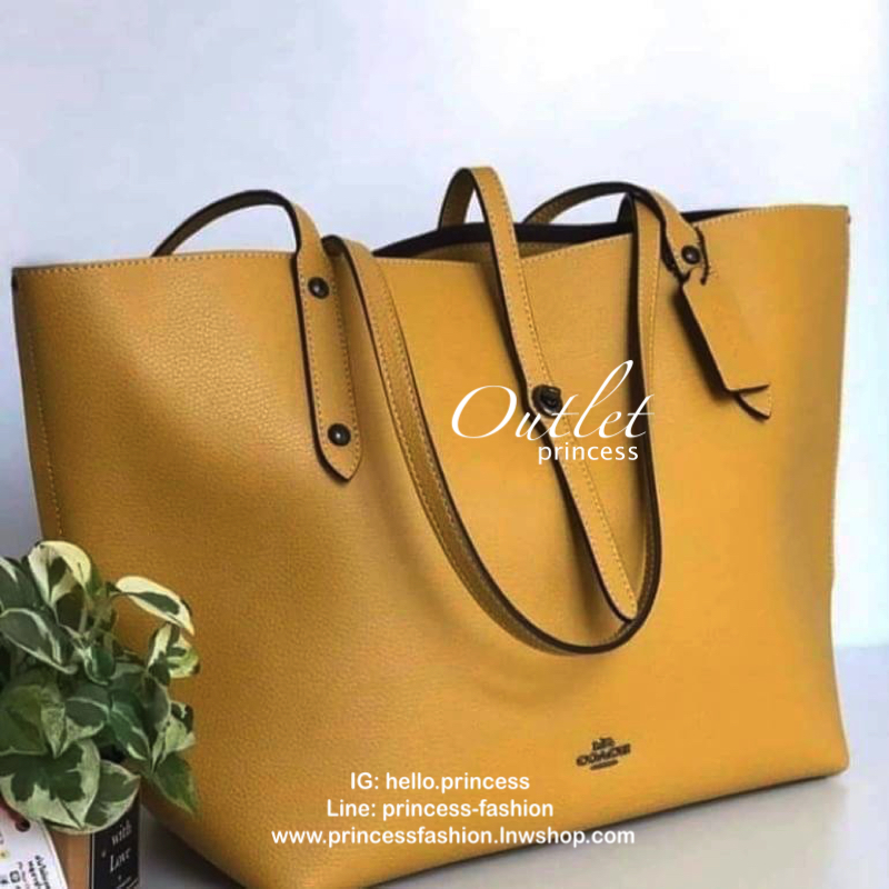 COACH MARKET TOTE กระเป๋าถือใบใหญ่ทรง TOTE ทรงกระเป๋าสวยหรู กระเป๋าใบใหญ่ใส่ของได้เยอะ