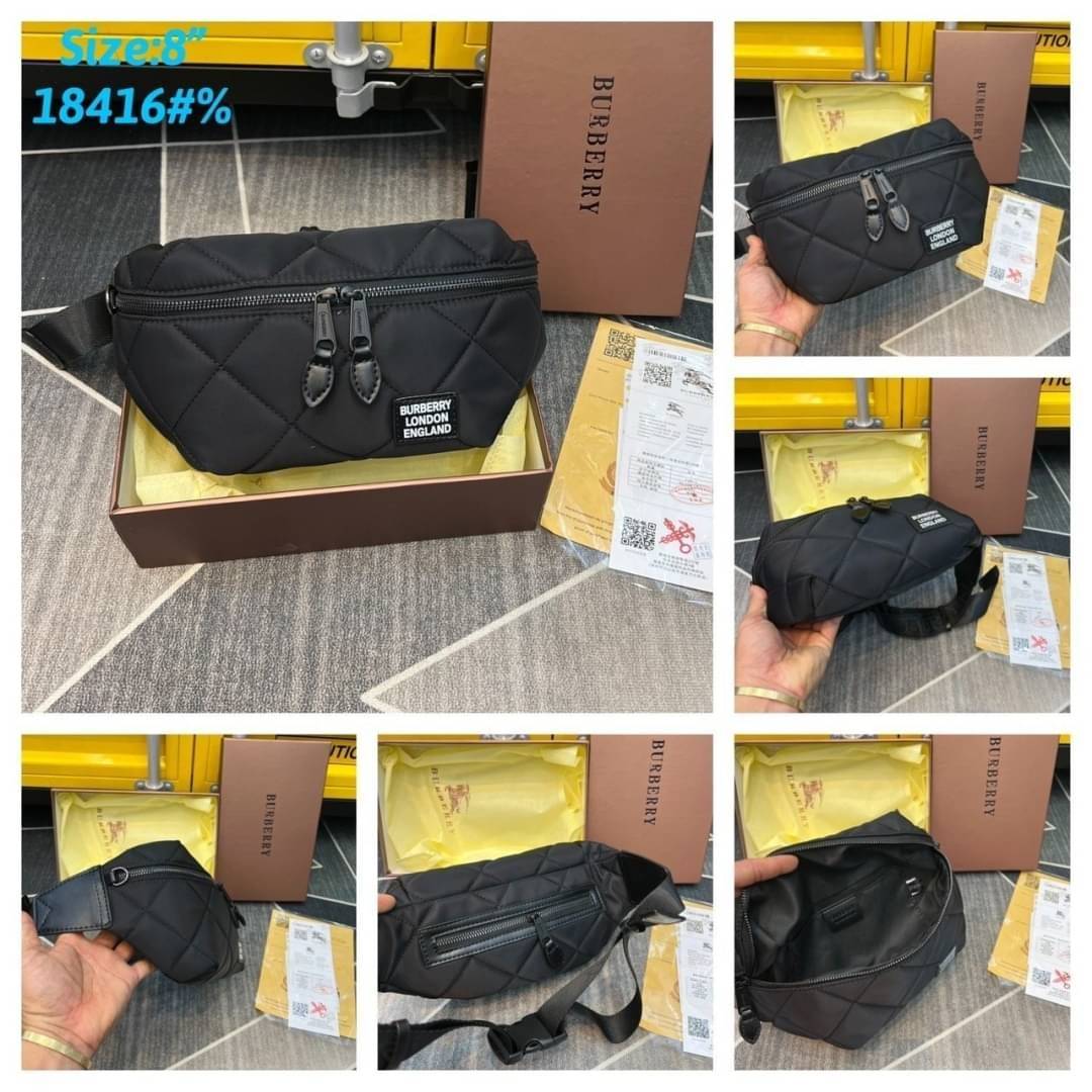 BURBERRY BELT BAG / Burberry Vintage Check Sonny Belt Bag / BURBERRY FRAGRANCES BELT BAG กระเป๋าคาดเอว คาดอกแบบ UNISEX ใช้ได้ทั้งชายหญิง