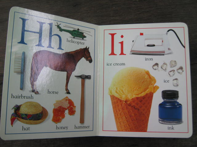 My First A B C Board Book - หนังสือเสริมพัฒนาการเด็ก 2 ภาษา มือสอง