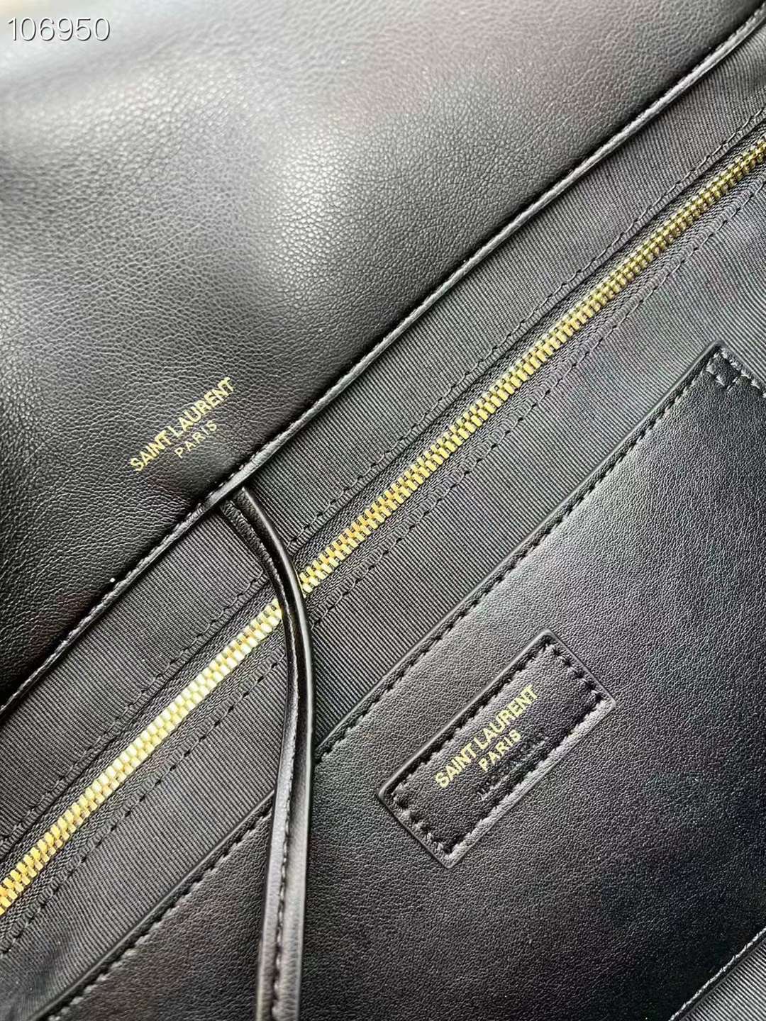 YSL JAMIE LARGE IN LEATER BAG 43cm กระเป๋าสะพายใบใหญ่ เกรดหนังสวยเต็มใบ เกรดออริ 1:1 ใช้งานต่างประเทศได้