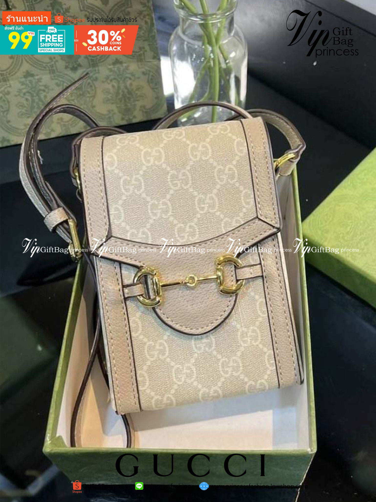 Gucci Horsebit 1955 mini bag / Gucci horsebit phone case สีใหม่ละมุนพร้อมส่ง กระเป๋าสะพาย กระเป๋าใส่โทรศัพท์ งานแฟชั่นคลาสสิก อะไหล่สวย ดีไซต์สัญลักษณ์วงแหวนตามแบบฉบับแบรนด์ มาพร้อมกล่องแบรนด์และสายสะพายยาวที่สามารถปรับระดับได้ พร้อมส่งให้สะพาย สวยๆ กันแล