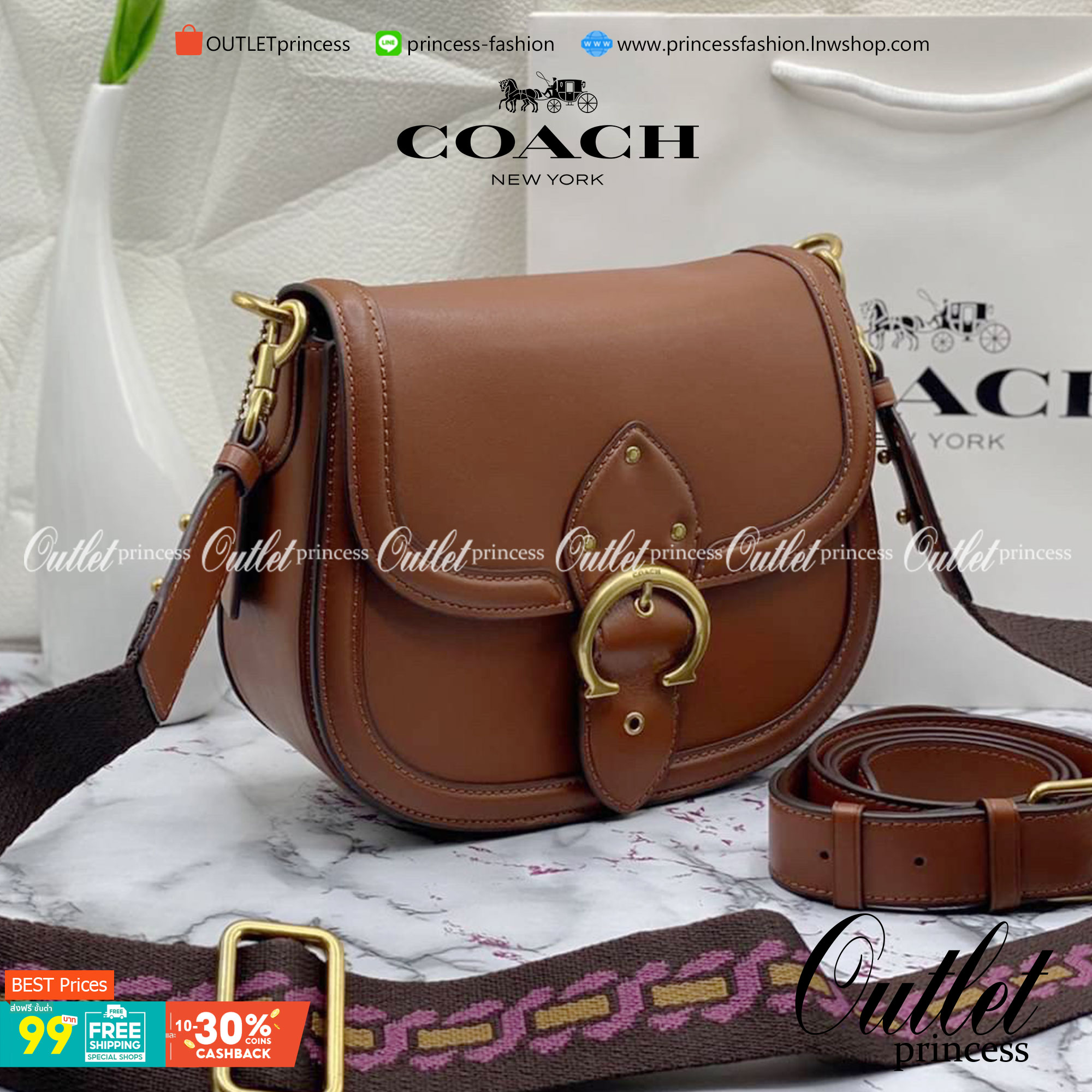 Coach Printed Coated Canvas And Glovetaanned เข้าเพิ่ม 4 แบบ มี 2สาย สายหนังและสายสปอร์ต สุดคุ้มเลยค่าา พร้อมส่งที่ไทยอีกครั้ง ฮอตฮิตไม่เลิกค่ะ ถามหากันเยอะมาก! กระเป๋าสะพายครอสบอดี้ร์ วัสดุหนังแท้ชั้นดีที่สุด! หนังสวย บวกกับอะไหล่แบรนด์ที่ดูเด่นคลาสสิคตร