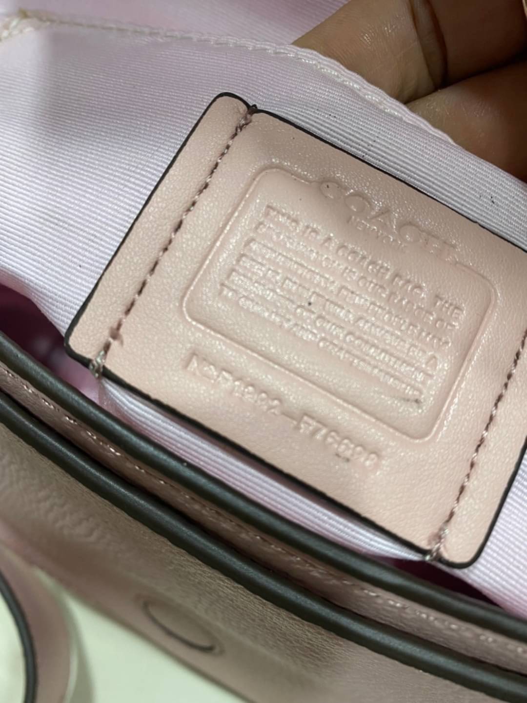 COACH SMALL JES MESSENGER WITH SIGNATURE CANVAS STRAP