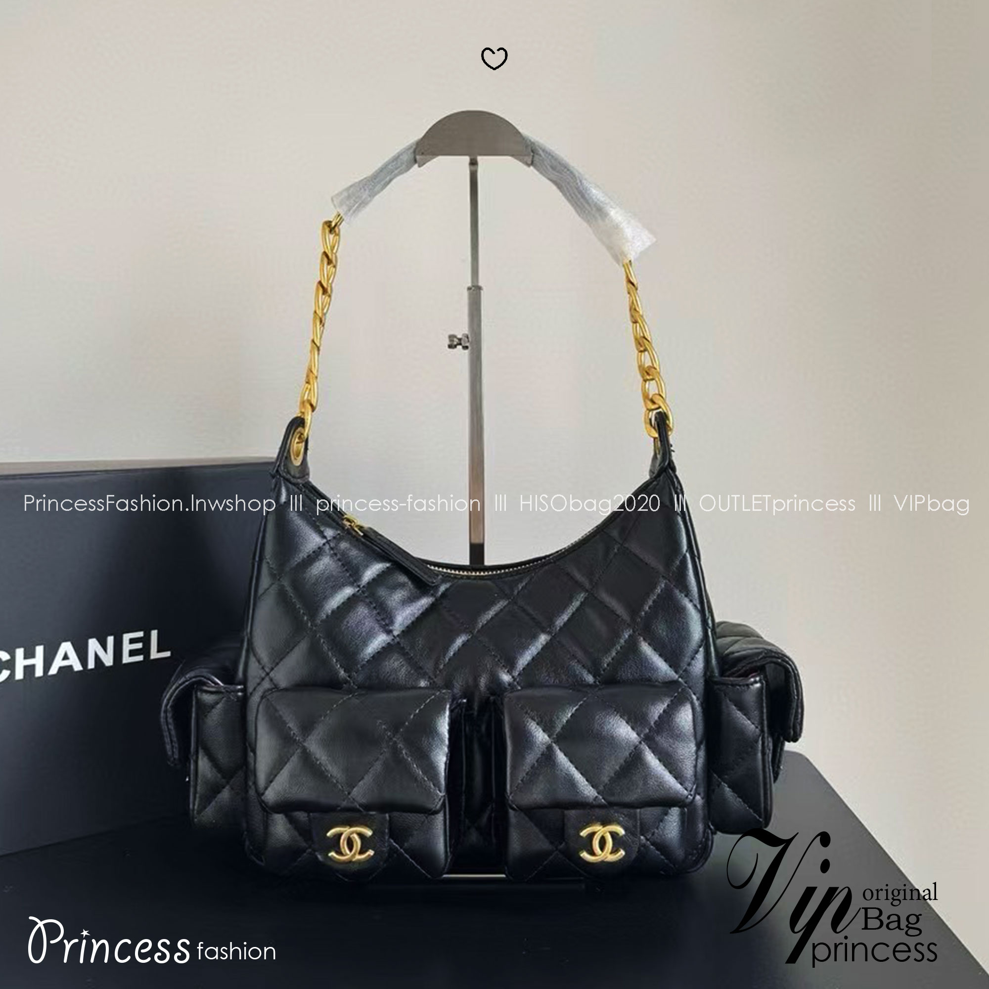 CHANEL 25C Hobo Bag ใหม่ล่าสุดก่อนใคร กับกระเป๋าสะพายทรงโฮโบรูปทรงสวยคลาสสิค ใช้งานได้ง่าย ทุกลุค ทุกสไตล์