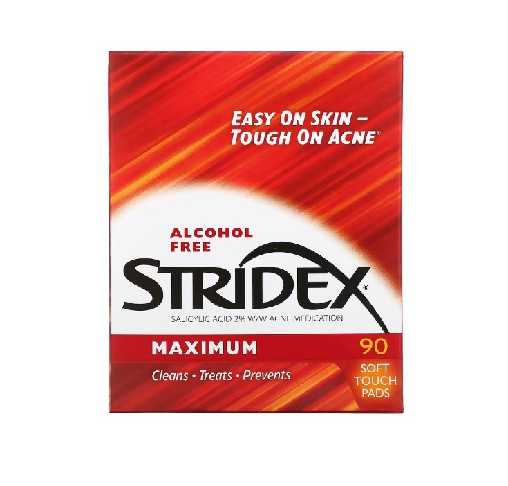 (Pre-order) Stridex Maximum Alcohol Free 90 Soft Touch Pads