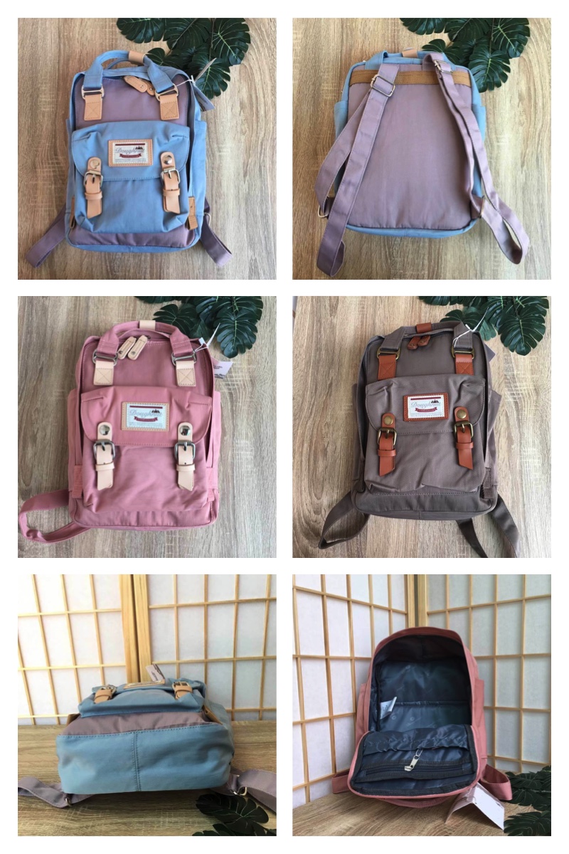 ของแท้ Doughnut mini bagpack กระเป๋าเป้ทีฮิตกันมากในหมู่วัยรุ่นฮองกง ด้วยสีสันที่โดดเด่น โทนสีพาสเทล ดีไซน์น่ารัก ทันสมัย กันน้ำได้ ช่องใส่ของหลายช่องแยกเป็นสัดส่วน จะสะพายไปเรียนหรือเที่ยวได้ในใบเดียวเลยคร้าา