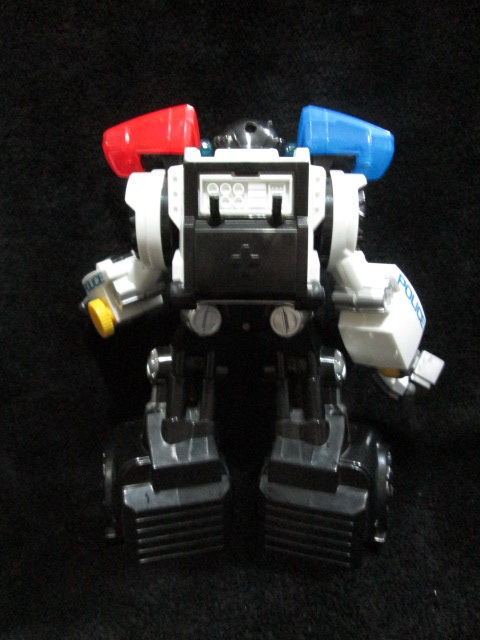 TRANSFORMERS RESCUE BOTS PLAYSKOOL HEROES ELECTRONIC CHASE THE POLICE-BOT SET มือสองสภาพดีค่ะ