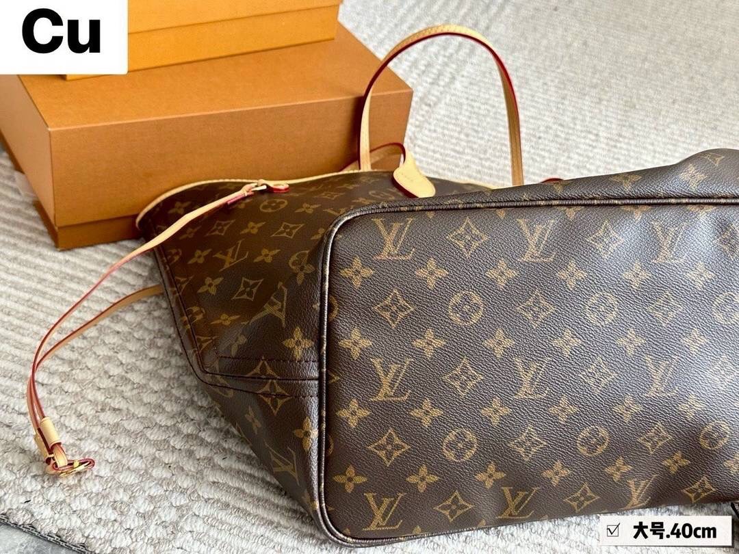 พร้อมส่ง 4 สี | LV Neverfull GM bag กระเป๋าสะพายทรโท้ทใบใหญ่ จุได้แบบไม่จำกัด ไซส์หายากไซส์ตามหา ใหญ่จริงแบบจุใจ มาพร้อมใบลูก สะพายไปเที่ยวต่างจังหวัดคือดีงามมากจ้า