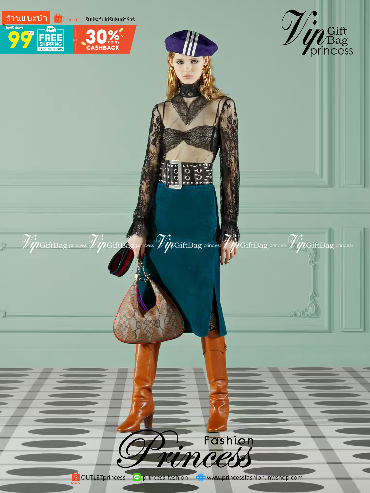 Gucci Attache shoulder bag มาใหม่ชนช้อป สวยหรู หรูหราเหนือกาลเวลาในคอลเล็กชั่น Gucci Love Parade ใบนี้ดารา เซเลป เลือกถือคือเริ่ดมาก จะลุคคูลๆเท่ๆหรือสวยหรูดูแพงก็ได้หมด แมทง่ายใช้ได้ Everyday Look ราคาสุดคุ้มเลยค่า