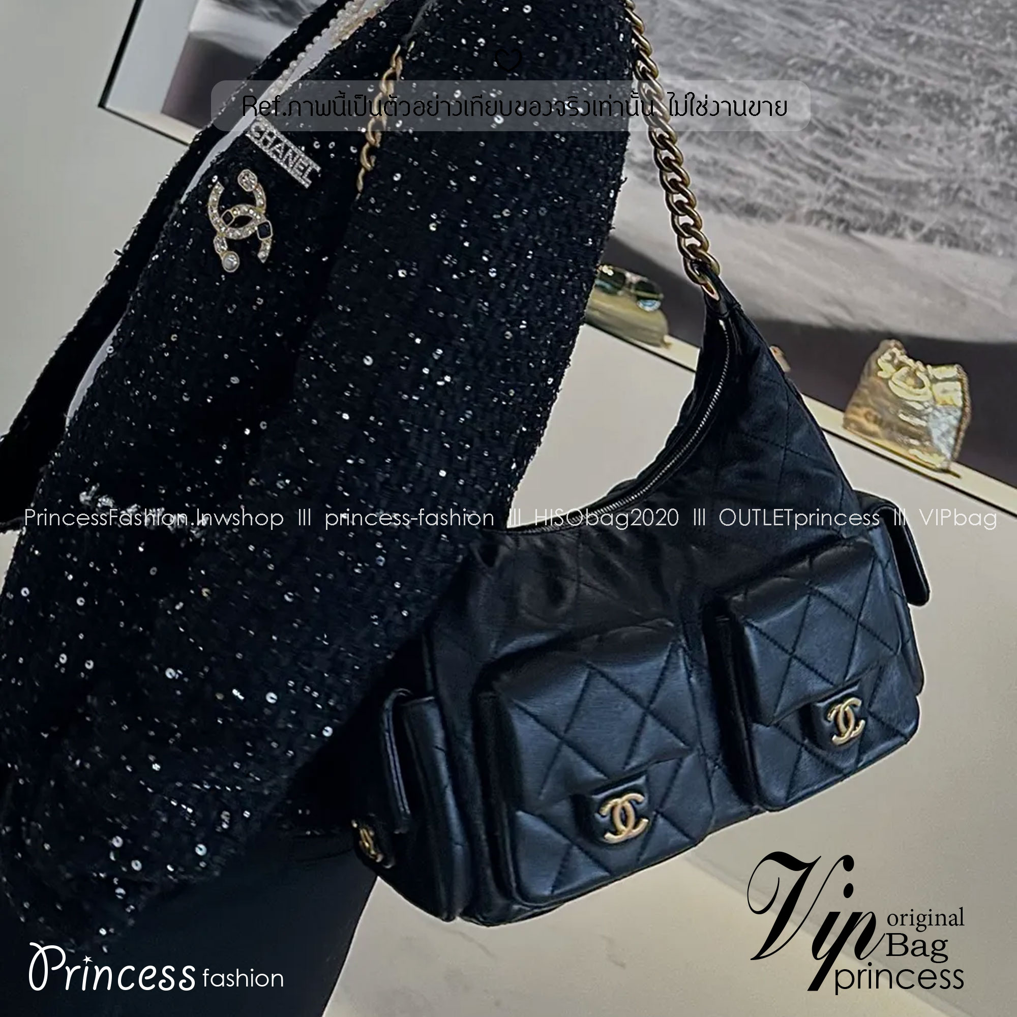 CHANEL 25C Hobo Bag ใหม่ล่าสุดก่อนใคร กับกระเป๋าสะพายทรงโฮโบรูปทรงสวยคลาสสิค ใช้งานได้ง่าย ทุกลุค ทุกสไตล์