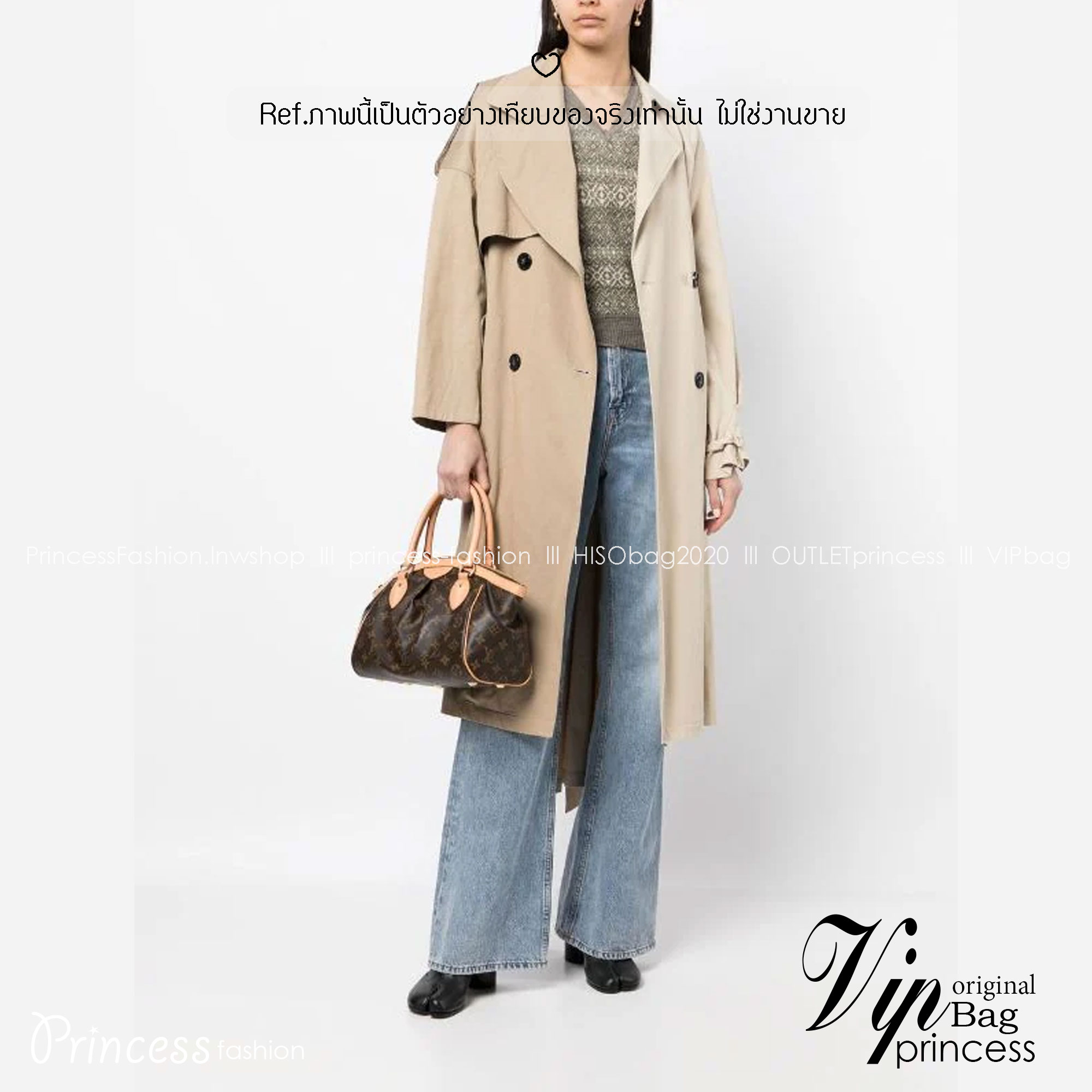 LV Tivoli PM Monogram Canvas Handbag กระเป๋าถือสุดคลาสสิก งานวินเทจรุ่นตามหาพร้อมเสิร์ฟให้สาวๆได้สวย ในราคาเบาๆ งานจริงสวยมาก แคนวาสพิมพ์ลายโมโนแกรมคมชัด สวยงามน่าใช้มากๆ แนะนำค่ะ