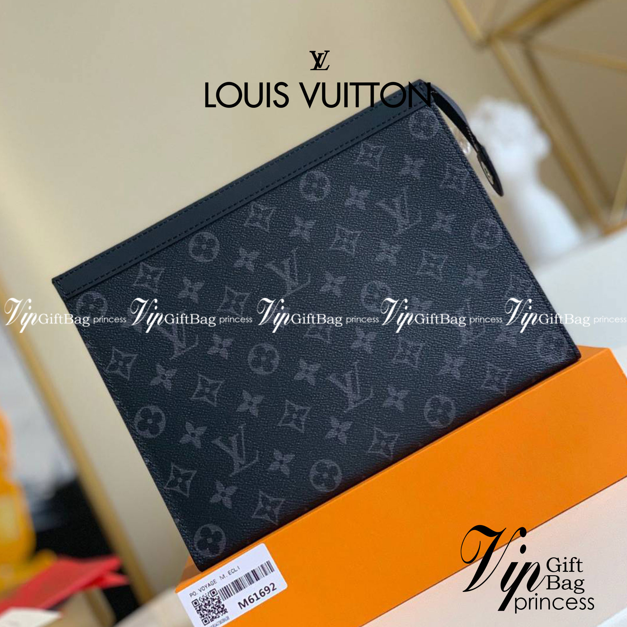 หนังแท้ LOUIS VUITTON POCHETTE VOYAGE MM พร้อมส่งที่ไทย LV CLUTCH รุ่นขายดีตลอดกาล งานหนังแท้เกรดออริจินอล ภาพสินค้าถ่ายจากงานขายจริงค่ะ