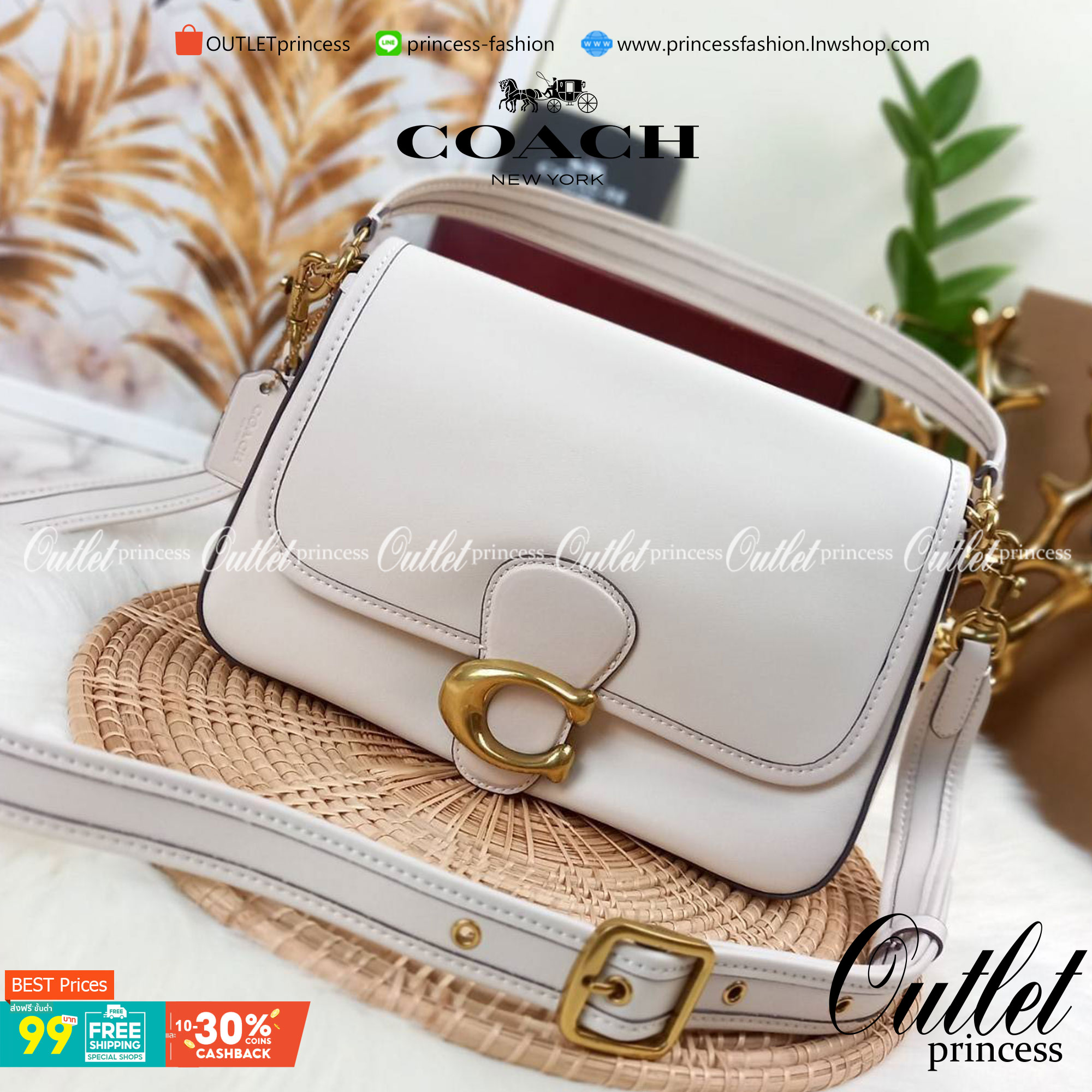 COACH SOFT TABBY SHOULDER BAG (C4823//C5261) กระเป๋าถือ กระเป๋าสะพาย ที่ใครๆก็เข้าถึงได้ หรูหรา คลาสสิค ลุคเรียบร้อย แต่ความสวยไม่น้อย! ดาเมจความลุคผู้ดีรุนแรงมาก!!เกินต้าน!!// วัสดุหนังแท้ทั้งใบ หนังเรียบ หนังนิ่มมากๆ อยู่ทรงสวยมากๆด้วย// ด้านในโล่งกว้าง
