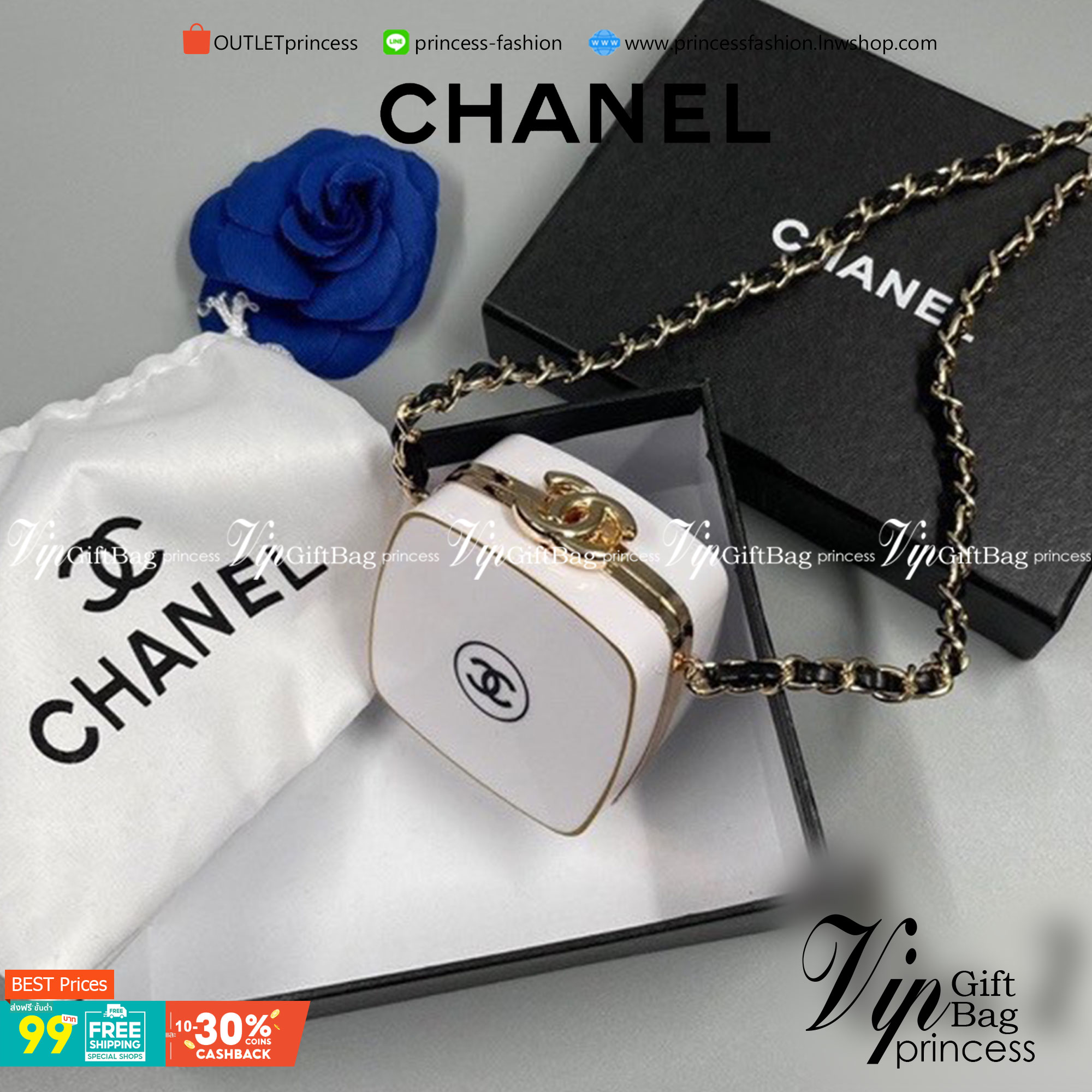 VIP 】CHANEL MINI BAG VIP GIFT WITH PURCHAS-GWP น้องคนสวยมาใหม่จ้า รุ่นใหม่กริ๊บ!!ละมุนคุณหนูต้องมาแล้วแหละ ไซส์มินิน่ารักมากค่ะ มาพร้อมสายสะพายนาวครอสบอดี้ อะไหล่สีทอง ใบนี้สาวๆต้องมีน้า ได้สวยก่อนใคร ต้องจัดแล้วจ้า งานจริงสวยน่าใช้ Chanel mini นาทีนี้กำล