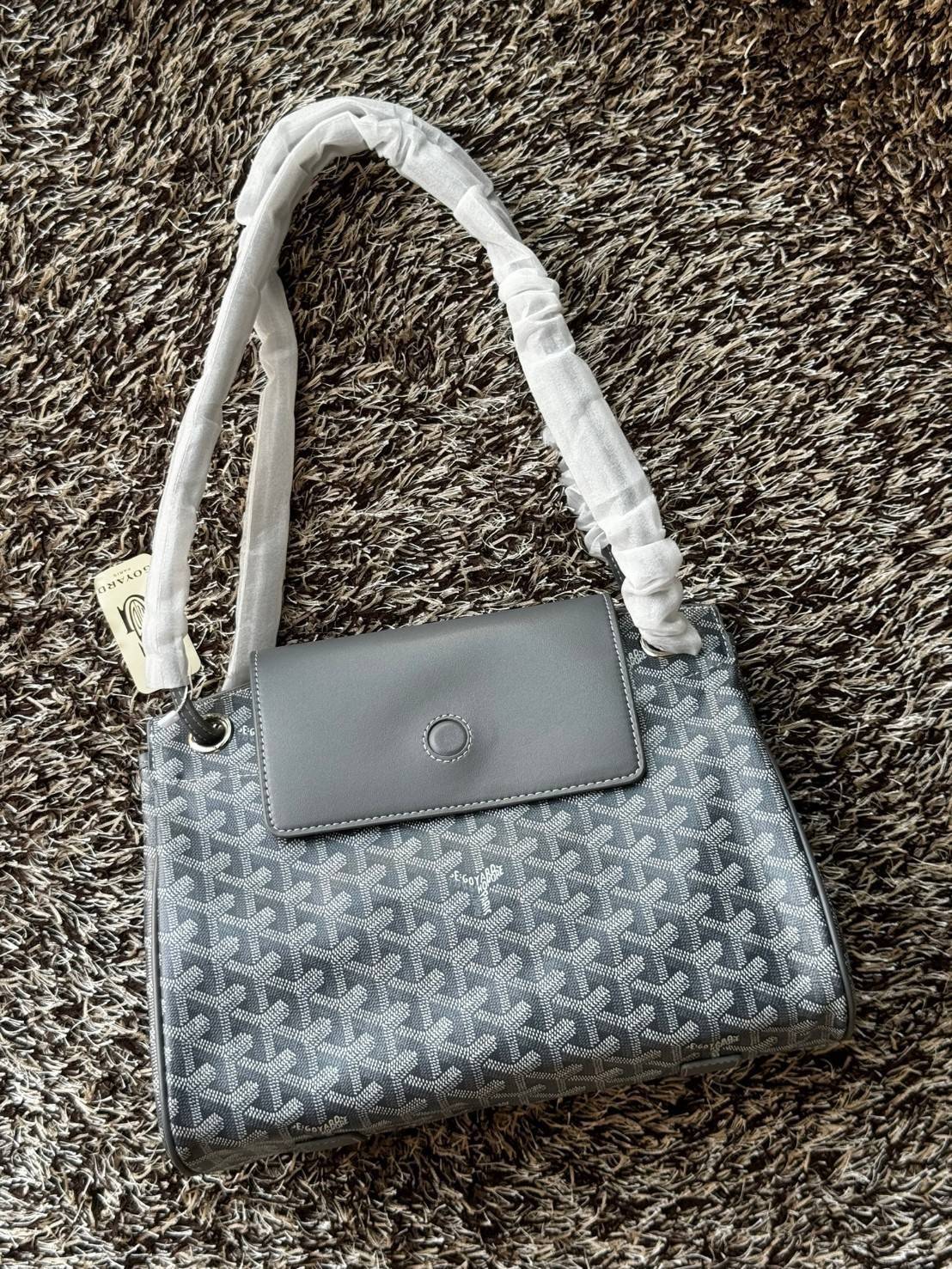 พร้อมส่ง 8 สี GOYARD Rouette Souple Bag 30cm กระเป๋าสะพายแบรนด์หรูสัญชาติฝรั่งเศส 🧡 เกรดออริจินอล 1:1 สลับแท้ ใช้งานต่างประเทศได้