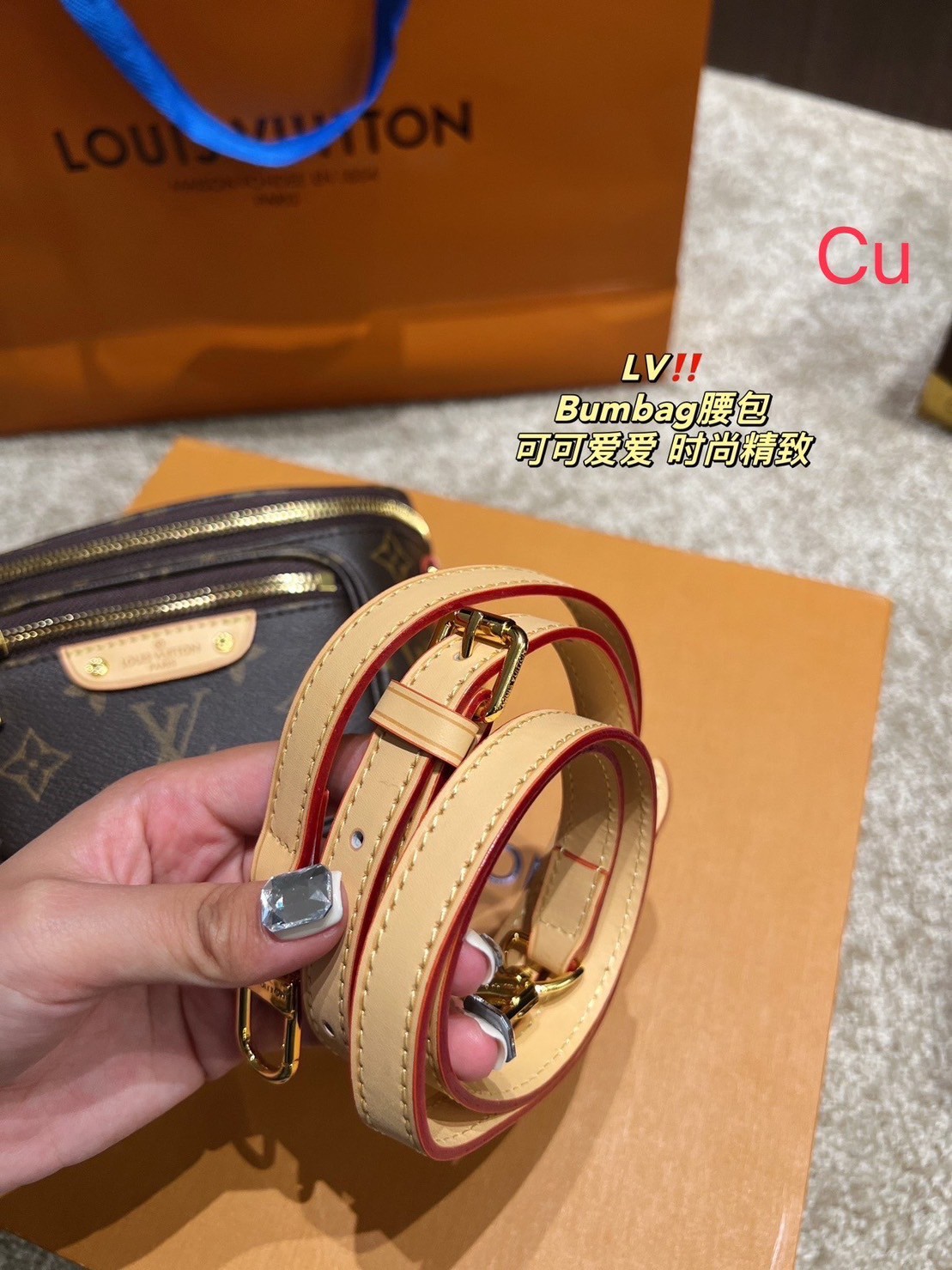 LV Mini Bumbag Monogram / LV BAG พร้อมส่ง กระเป๋าสะพายไซส์มินิ มาพร้อมสายโซ่และสายหนังถอดได้ แบบคาดอก คาดเอว สะพายข้างได้ ราคาสุดคุ้มที่ไม่อยากให้พลาดน้า รีบสวยก่อนใครได้เลย