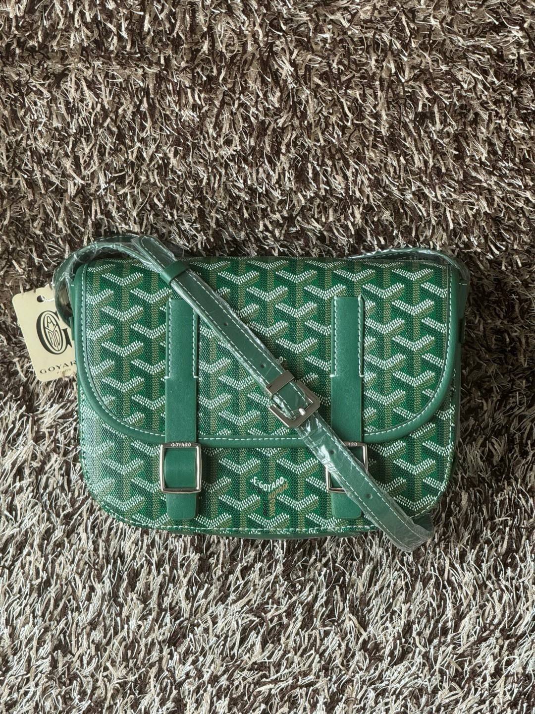 พร้อมส่ง 4 สี GOYARD Belvedere Messenger กระเป๋าสะพายแบรนด์หรูสัญชาติฝรั่งเศส 🧡 เกรดออริจินอล 1:1 สลับแท้ ใช้งานต่างประเทศได้