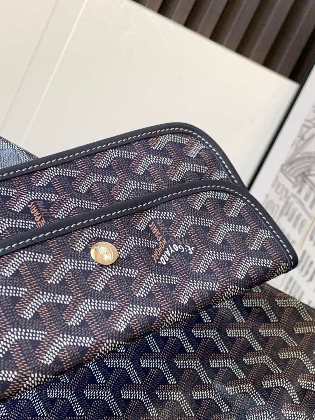 GOYARD PM TOTE BAG กระเป๋าทรงโท้ทใบใหญ่ หนังแท้สวยเป๊ะ เกรดท็อปออริ สลับแท้ 1:1 เกรดดีสุด ใช้ต่างประเทศได้ ผ่านทุก ตม.