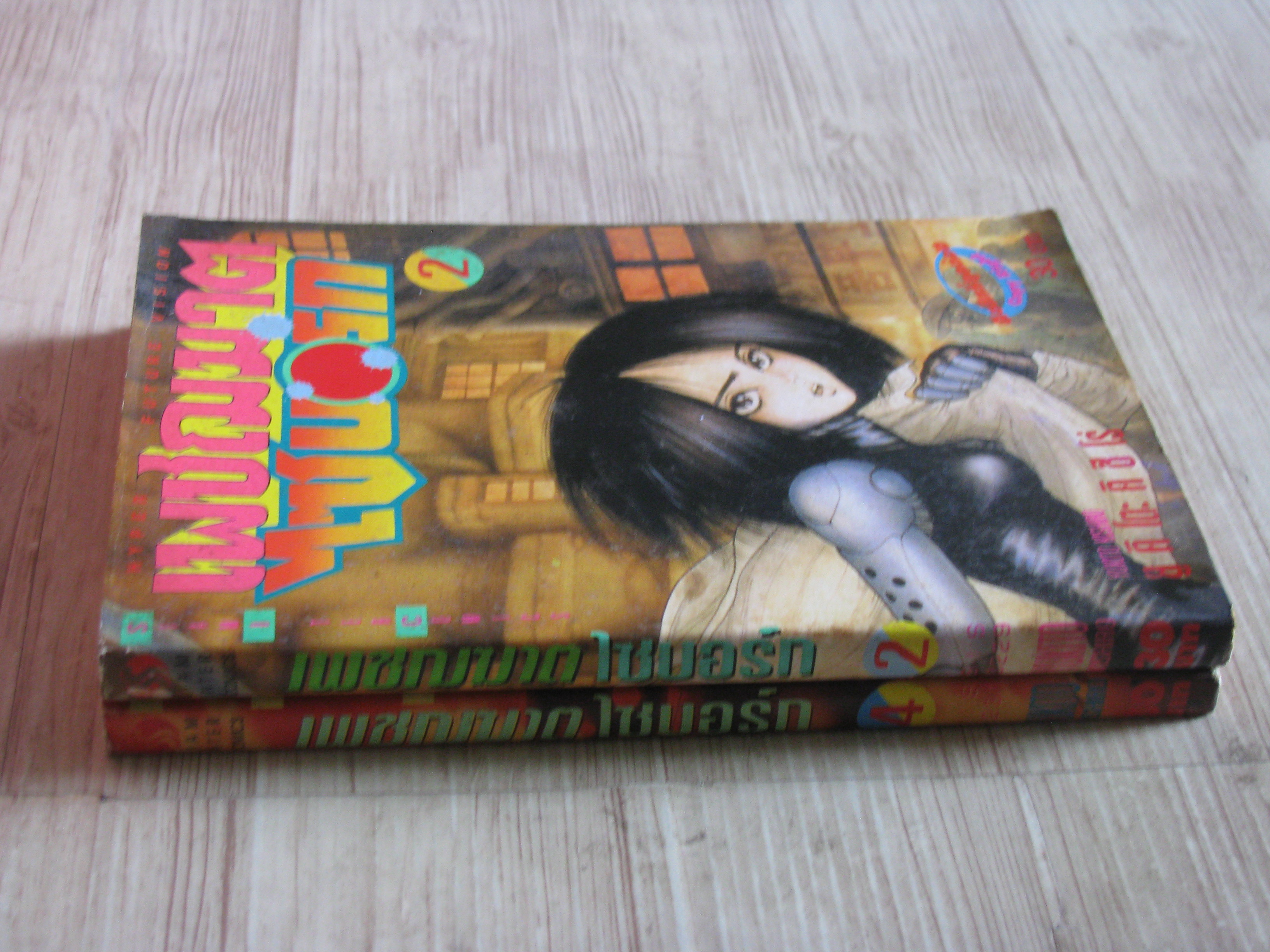 เพชฌหาตไซบอร์ก ชุด เล่ม 2,4 Yukito Kishiro เขียน