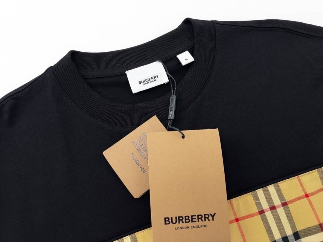 Burberry T-Shirt / BB T-Shirts เสื้อยืดแบรนด์เนม เสื้อแบรนด์หรู เกรดออริจินอล สลับแท้ ภาพถ่ายจากงานจริง ใช้งานต่างประเทศได้