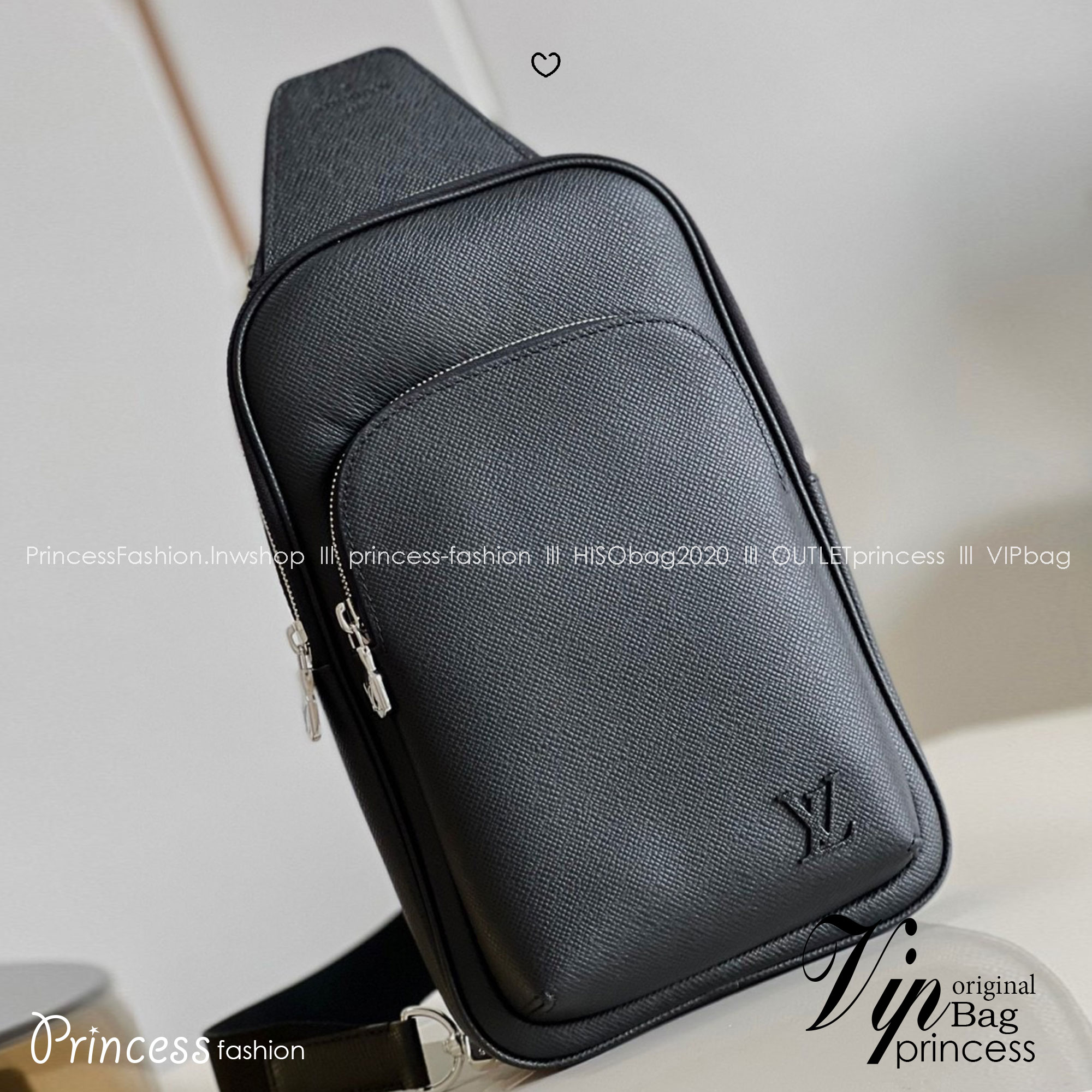 LV Avenue Slingbag NM Taiga Leather กระเป๋าสะพาย/คาดอก หนังไทก้าสวยคลาสสิก สง่างามตลอดกาล มีไว้ไม่มีเอาท์ ท่านชายควรมีมากค่ะ เกรดท็อป ออริ เทียบแท้ 1:1 เกรดดีสุด