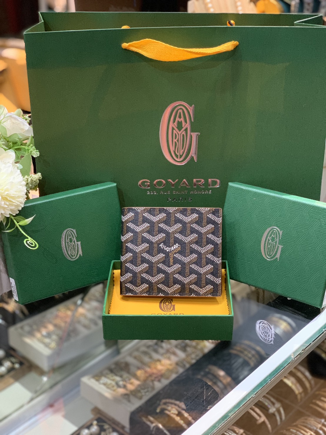 ORI หนังแท้ | Goyard Victoire Wallet / Goyard Short Men Wallet กระเป๋าสตางค์โกยาร์ เรียบหรู มีฟังก์ชันและสไตล์ให้เลือกด้วยช่องใส่บัตรหลายช่อง