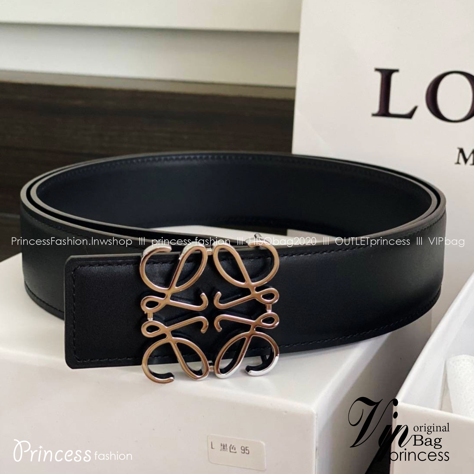 Loewe Belt / Loewe Anagram Leather Belt เข็มขัดโลเอเว่หนังแท้ สุดคลาสสิค วินเทจ เรียบง่าย ผู้ดี เป็นซิกเนเจอร์ ใช้งานเป็น everyday use ได้เลย วัสดุหนังแท้