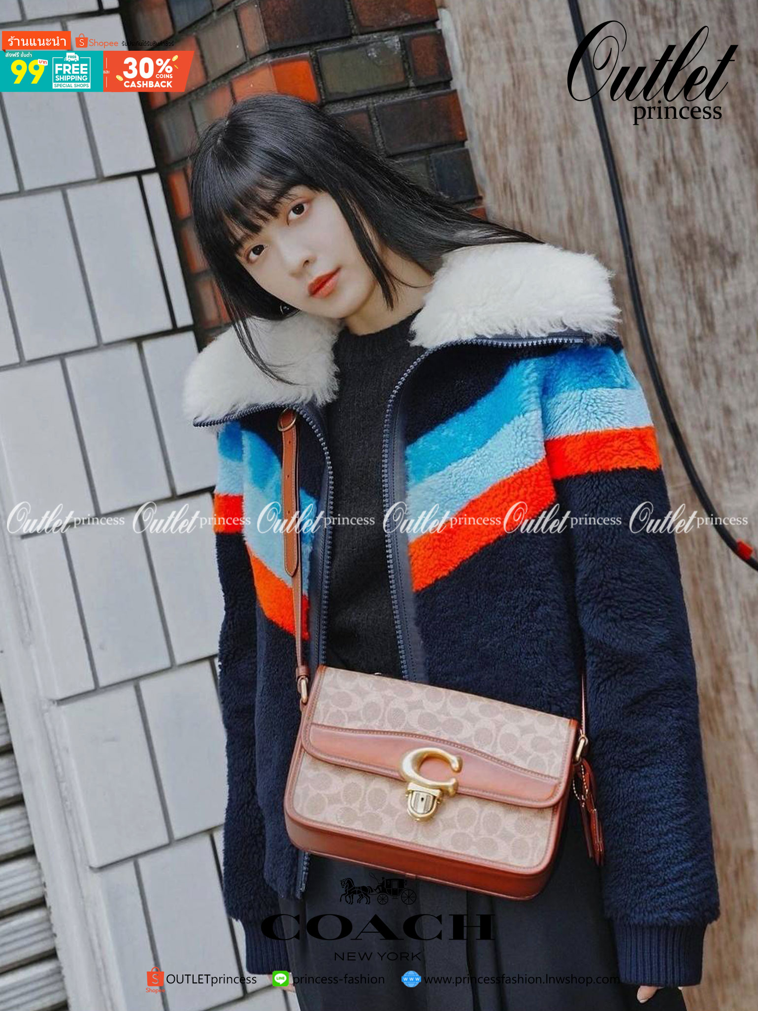 OUTLET 】COACH STUDIO SHOULDER BAG IN SIGNATURE CANVAS (C6639 C6640) สีใหม่รับความเฮง กับคอลเลคชั่นใหม่สุดอีกหนึ่ง!! มาแบบเลิศๆหรูๆมากแม่ กระเป๋าสะพายข้างลุคไฮน์ ที่ดีไซน์ออกมาได้ปัง และดูแพงมากๆ ด้วยดีเทลคลาสสิคผสานความเป็นเอกลักษณ์ เรียบง่ายแต่แฝงความมีด